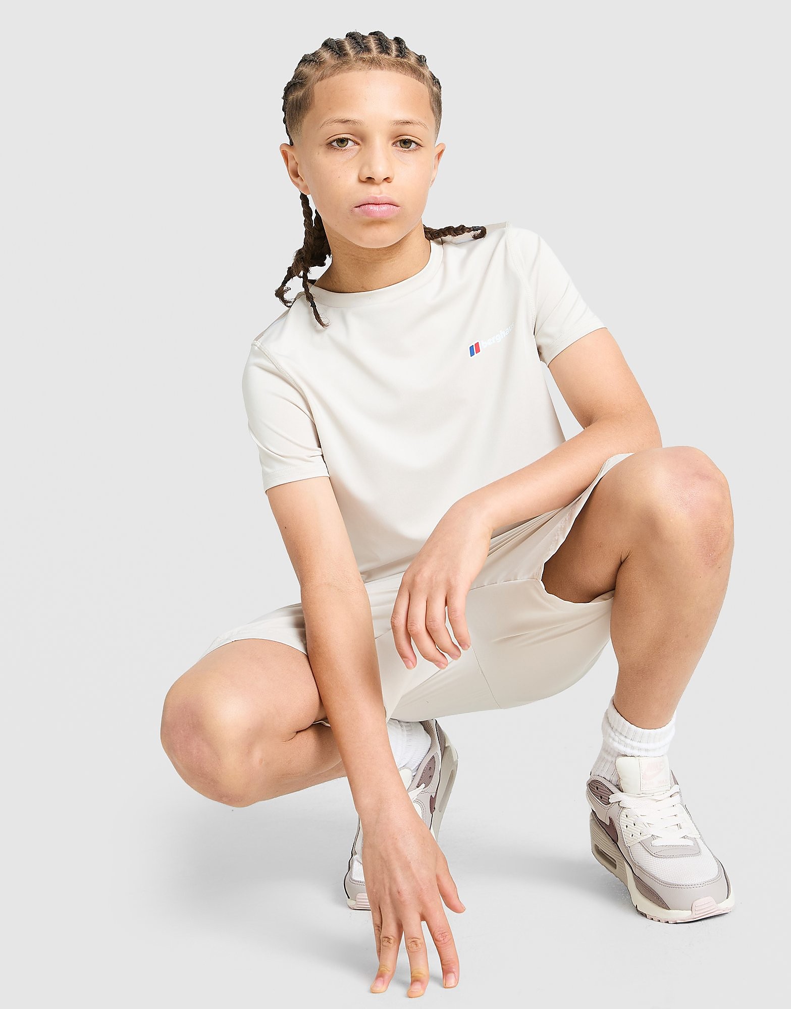 Berghaus T shirt Emit Junior Crème Crème - vue 1