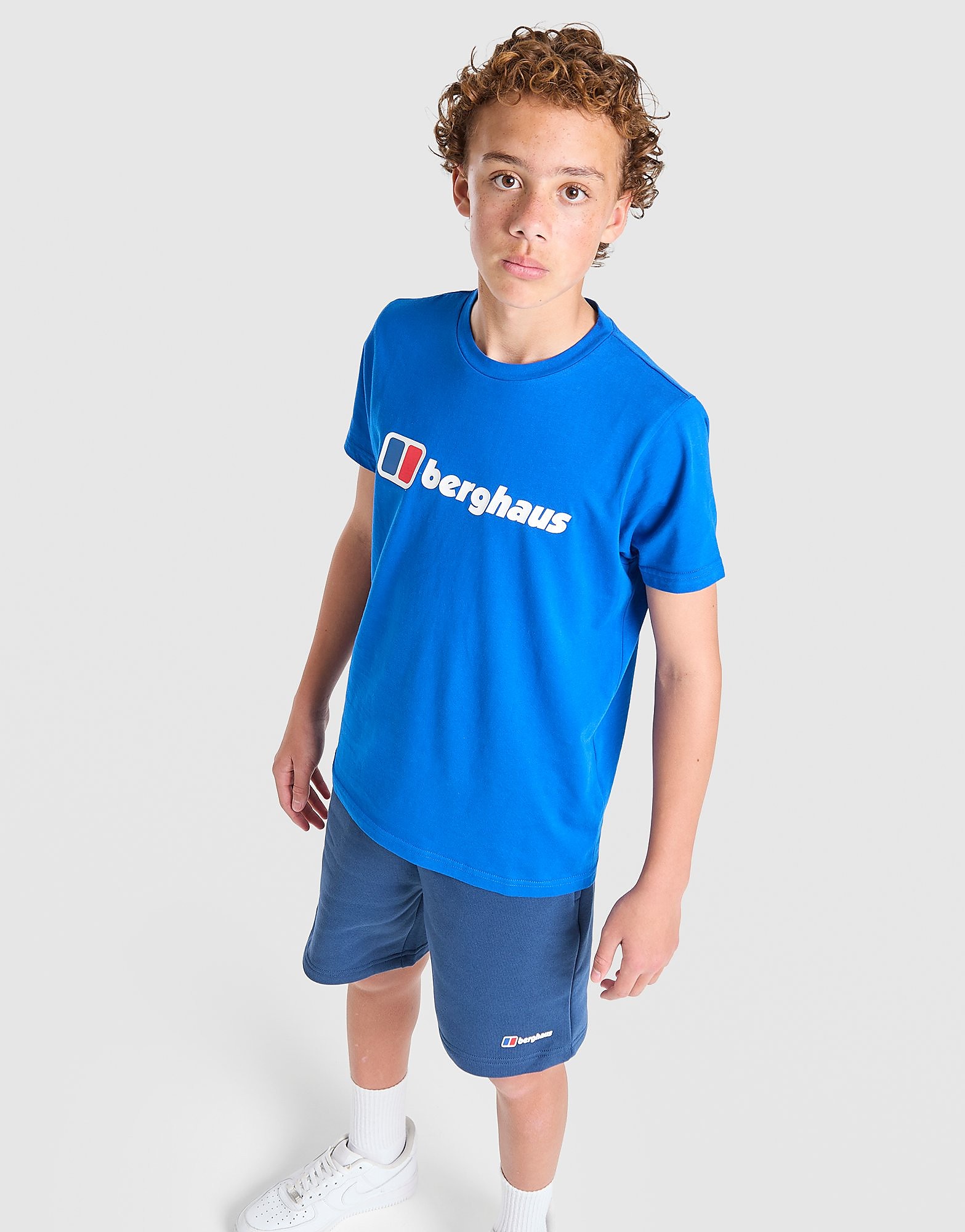 Set Maglia/Pantaloncino Logo Bambino - Blu, blu blu Bambino taglia 14-15Y