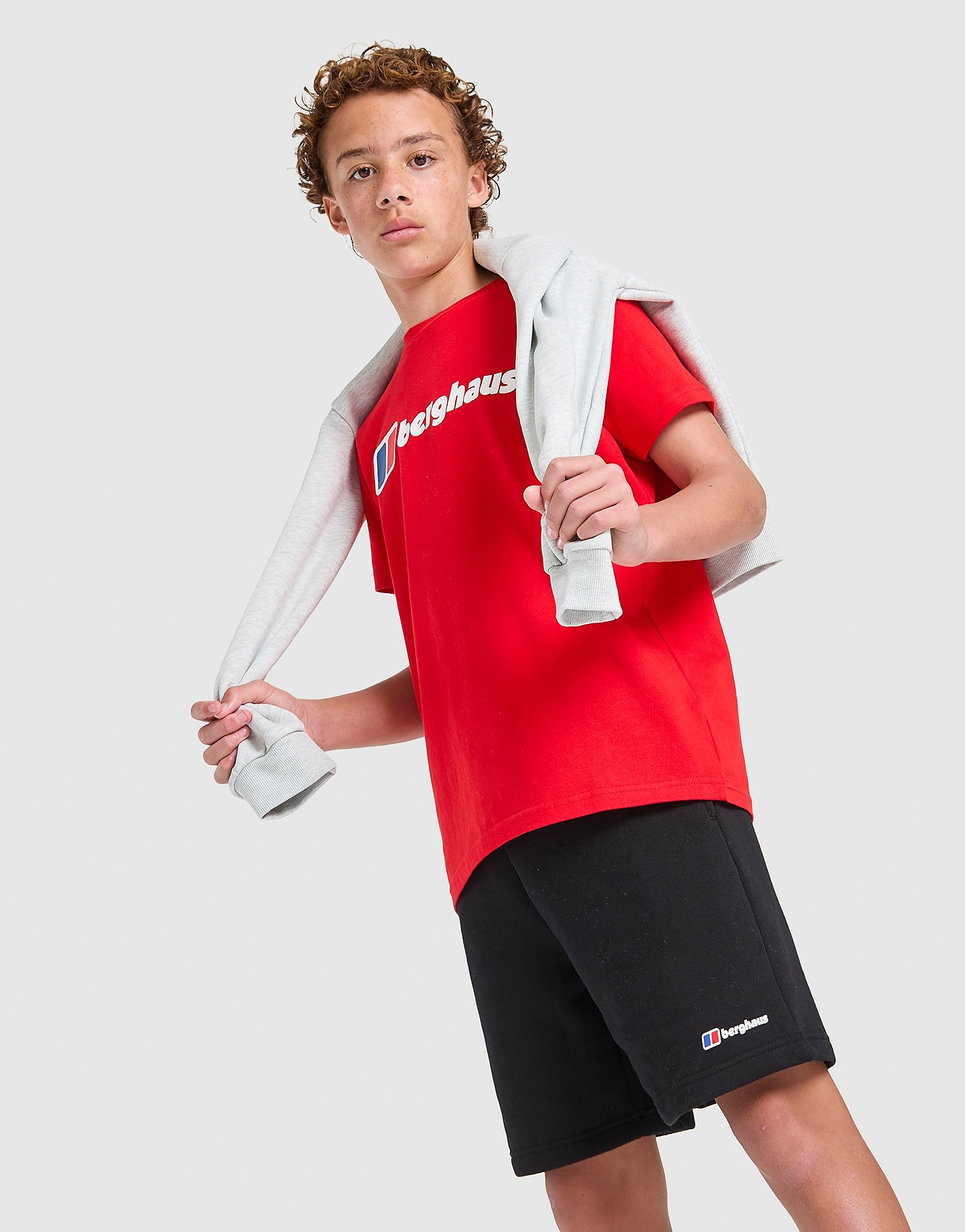 Set Maglia/Pantaloncino Logo Bambino - Rosso, rosso rosso Bambino taglia 14-15Y