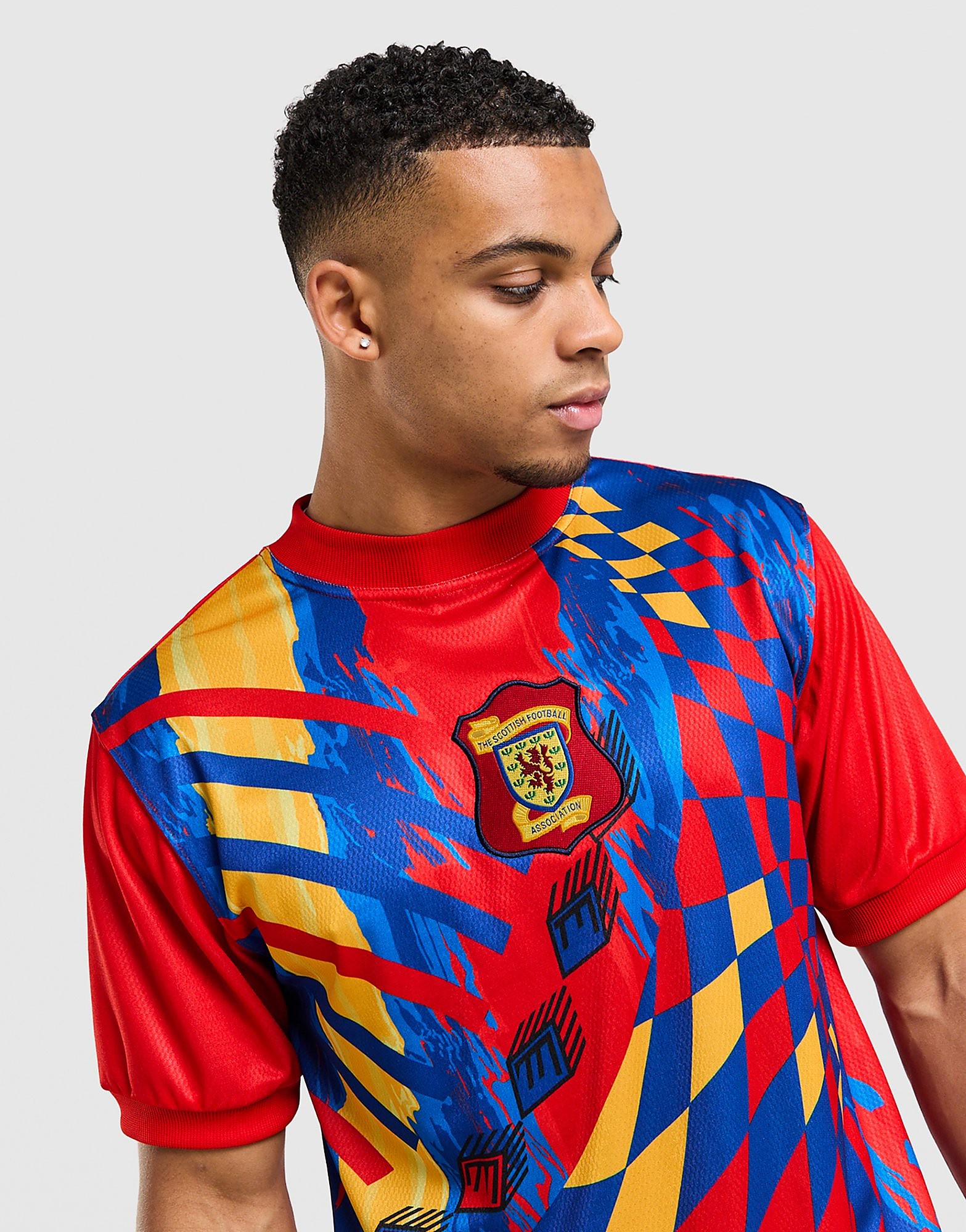 Score Draw Scotland '96 Retro Goalkeeper Away Shirt