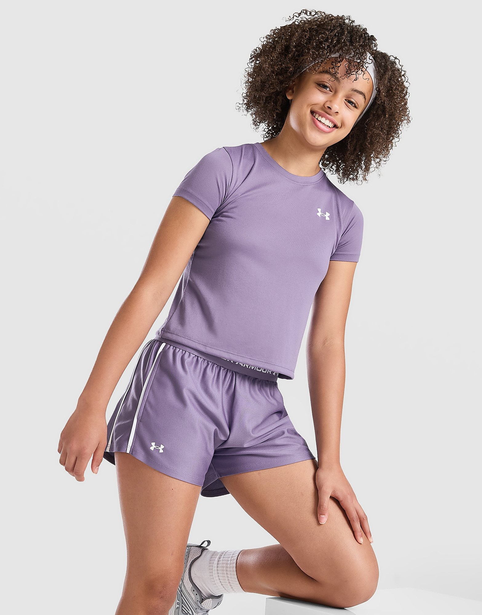 Girls' Play Up Shorts Kinder - Kinder, Lila - unisex - Size: 8-9Y