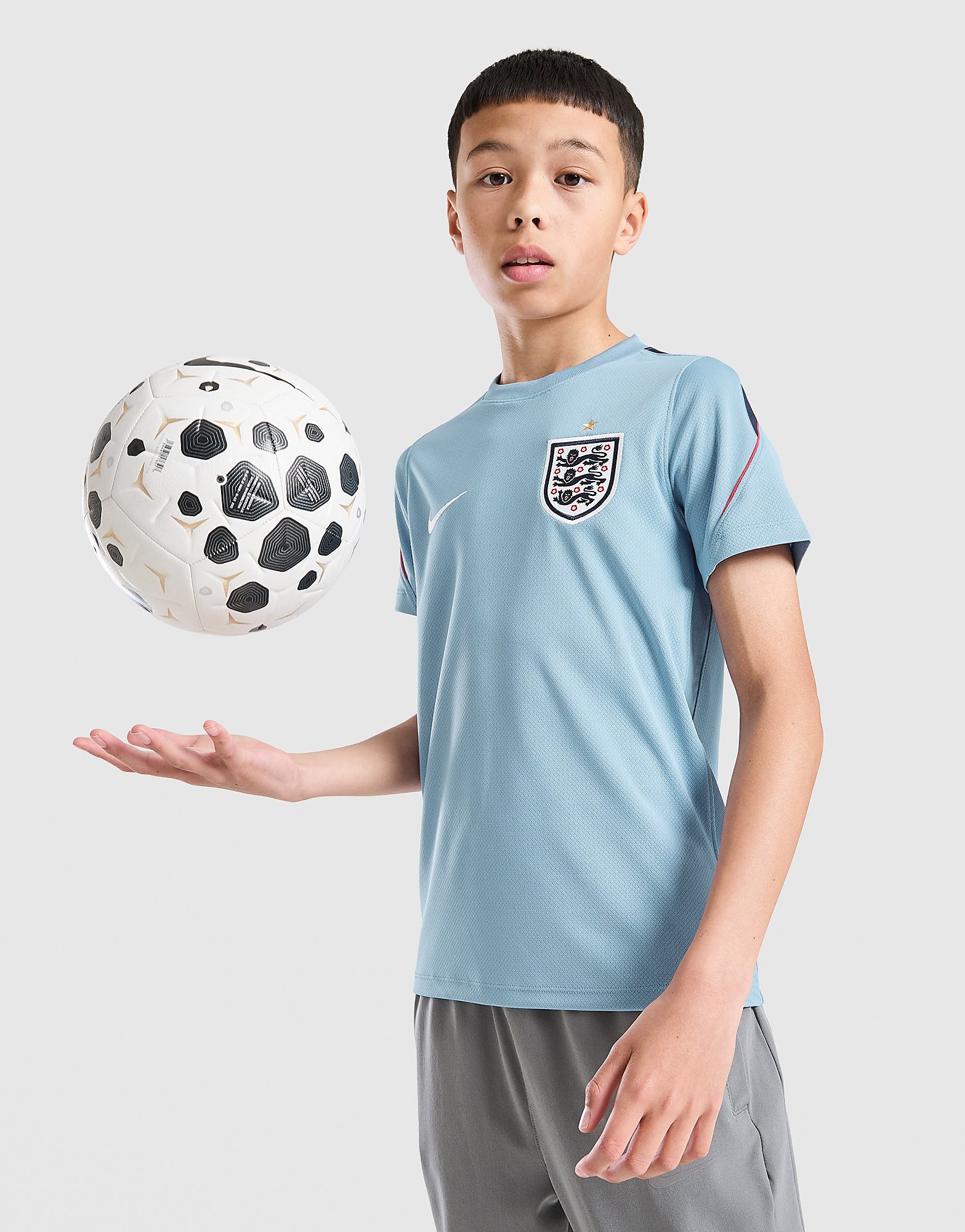 Maglia England 2026 Strike Junior - Blu, blu blu Bambino taglia 12-13Y