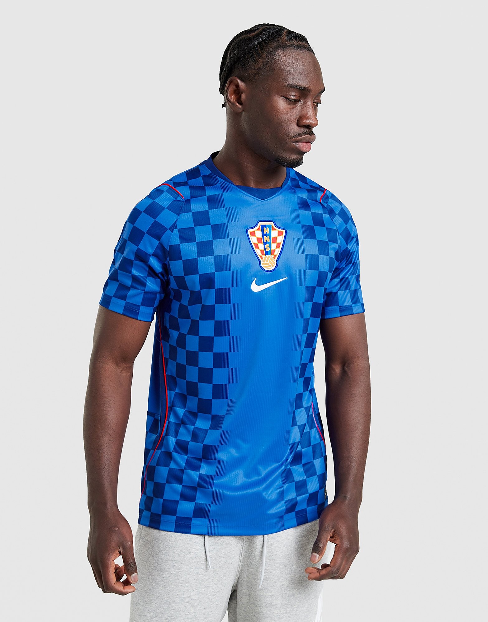 Mens Croatia 2026 Away Shirt - Blu, blu blu Uomo taglia XL