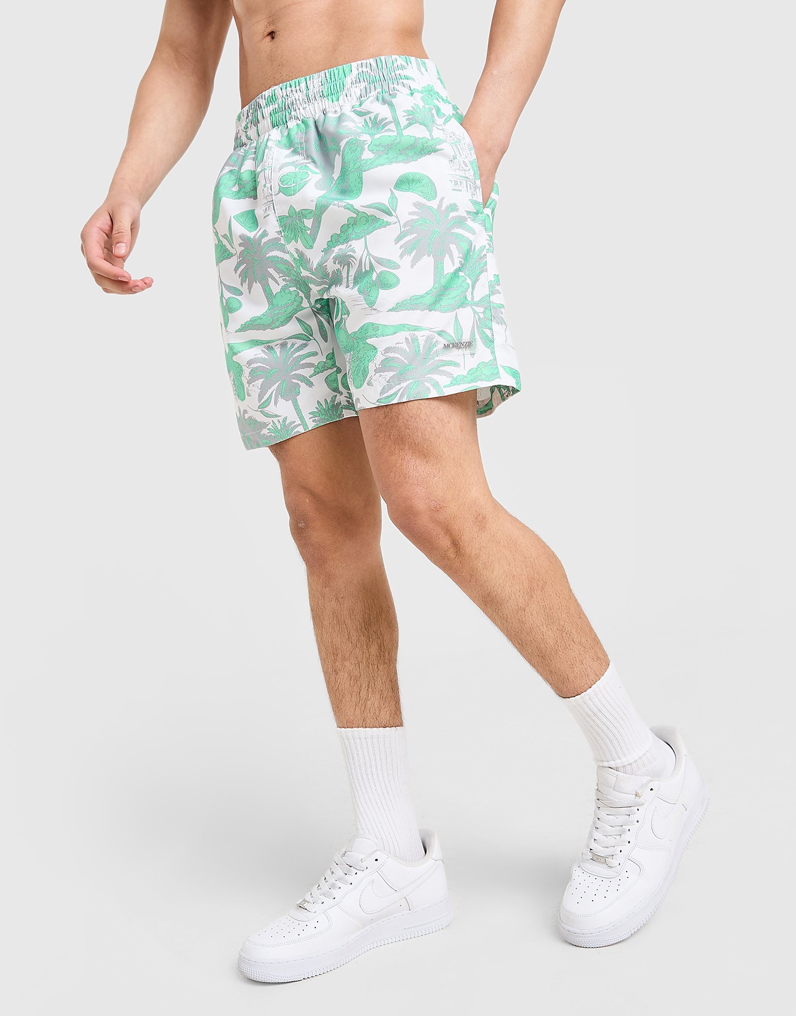 Vacay Swim Shorts - Herren, Weiss - male - Size: XS