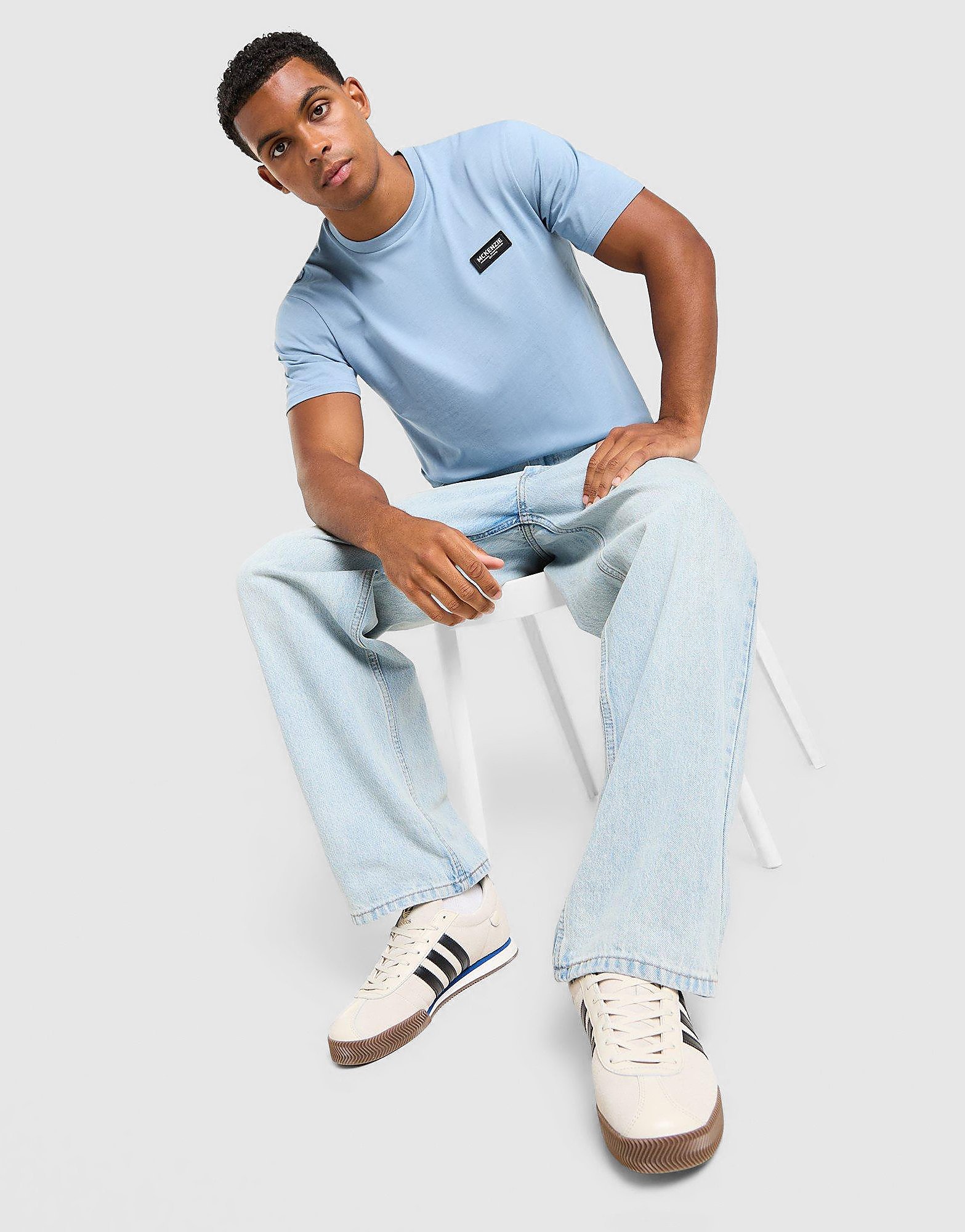 Rocco T-Shirt - Herren, Blau - male - Size: L