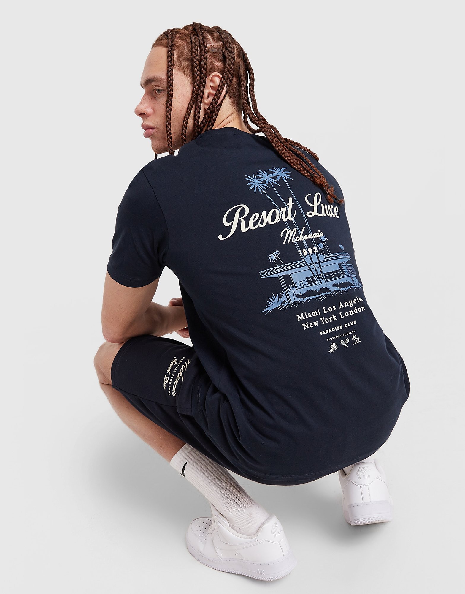 Luxe T-Shirt - Herren, Blau