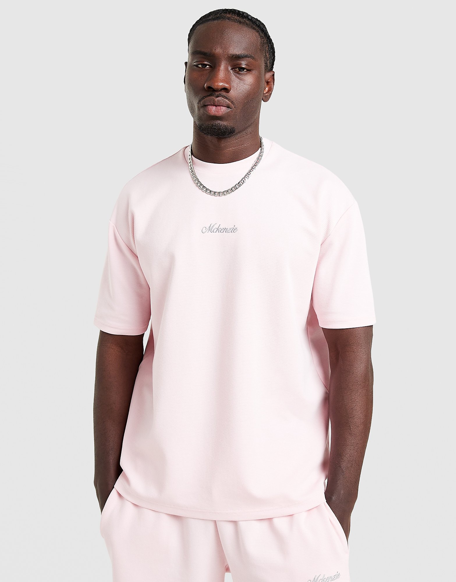 Pismo T-Shirt - Herren, Rosa - male - Size: L