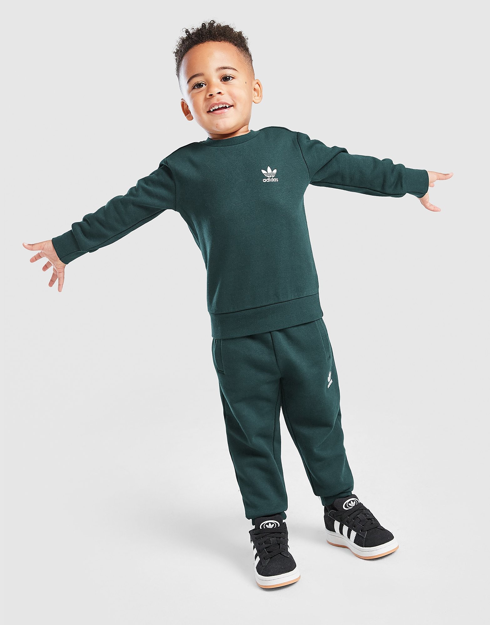 adidas Originals Trefoil Essential Crew Tracksuit Infant