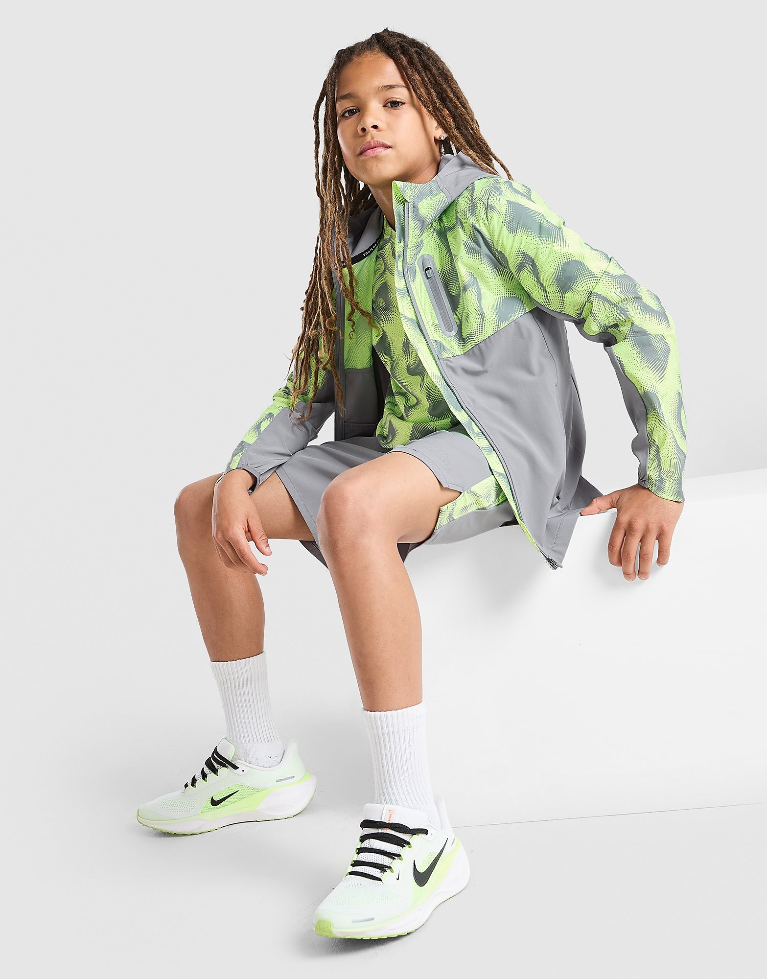 Kinetic Festival Shorts Junior - Grigio, grigio grigio Bambino taglia M