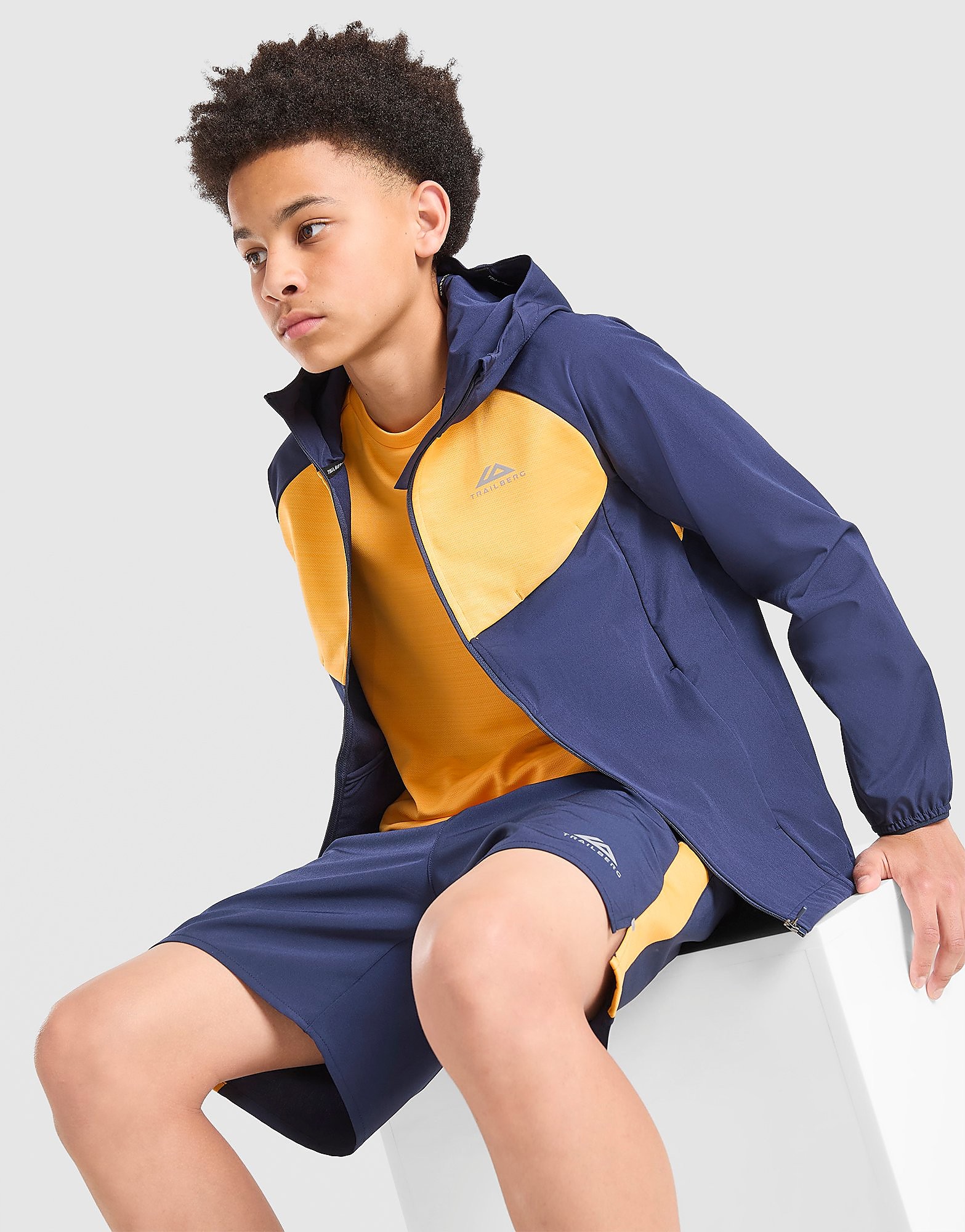 Trailberg Cloud Colour Block Windbreaker Jacket Junior