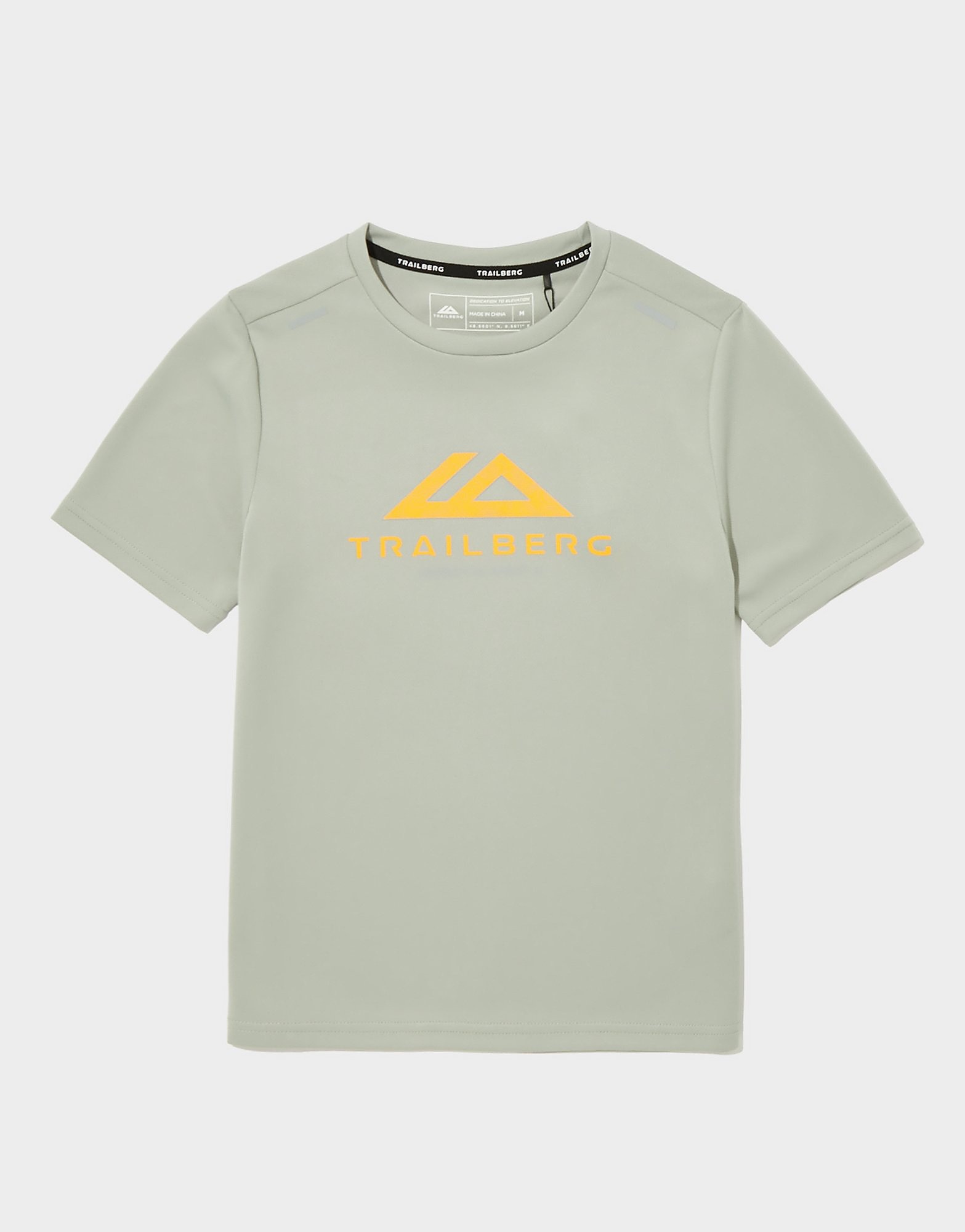 Flex Large Logo Poly T-Shirt - Verde, verde verde Bambino taglia XS