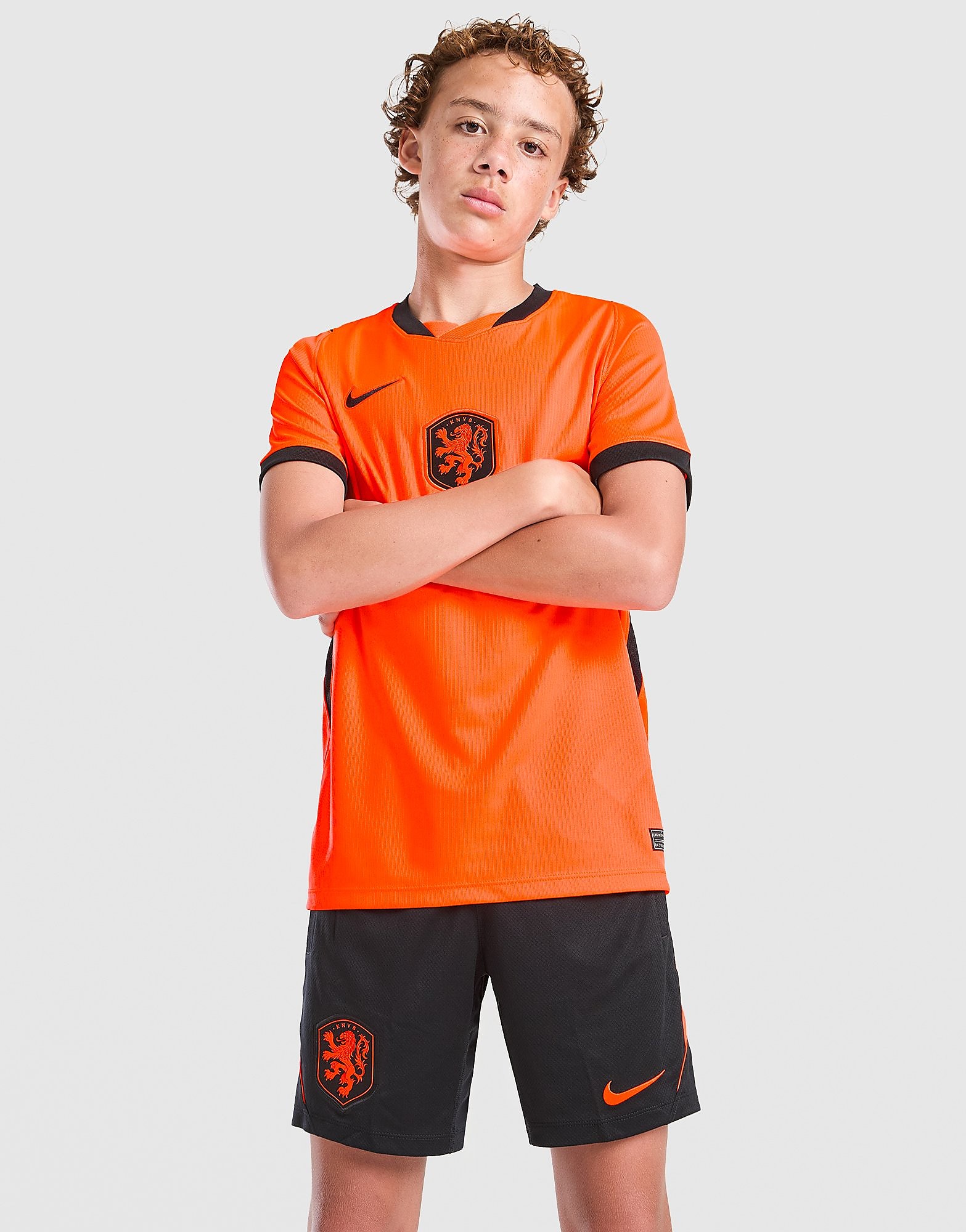 Netherlands 2026 Strike Shorts Junior, Schwarz - unisex - Size: 12-13Y