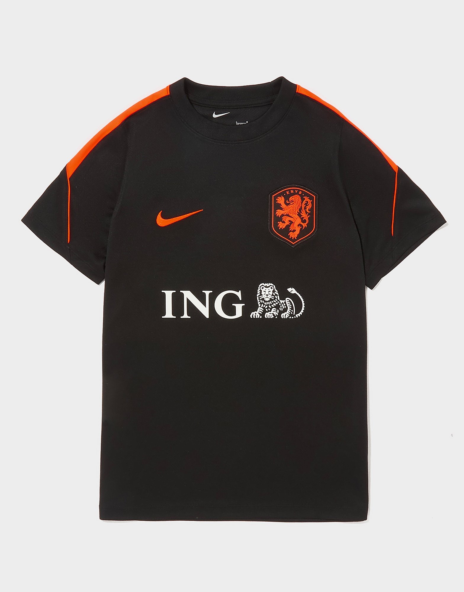 Netherlands 2026 Strike Shirt Junior, Schwarz - unisex - Size: 10-12Y