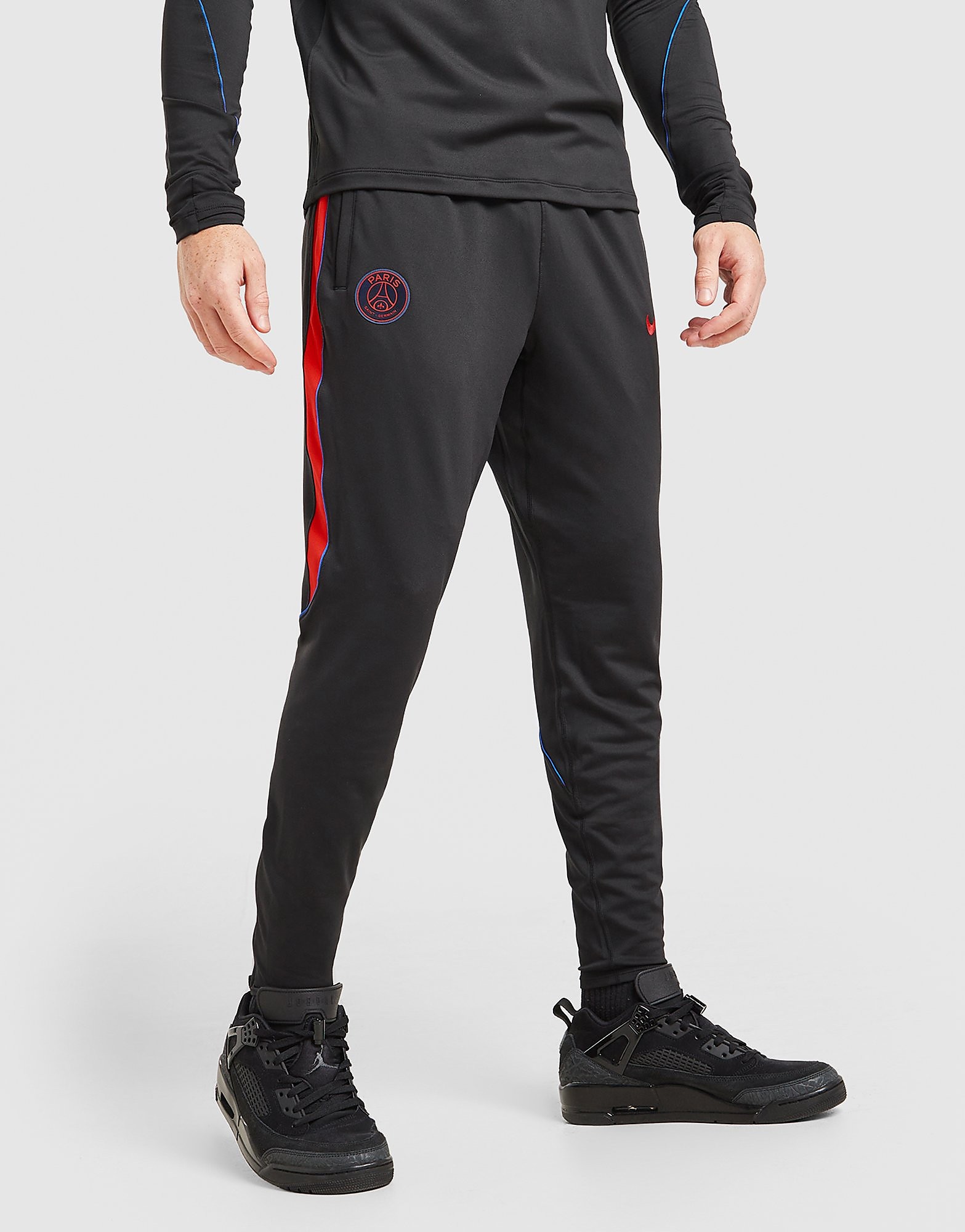 Mens Paris Saint Germain Strike Track Pants - Nero, nero nero Uomo taglia M