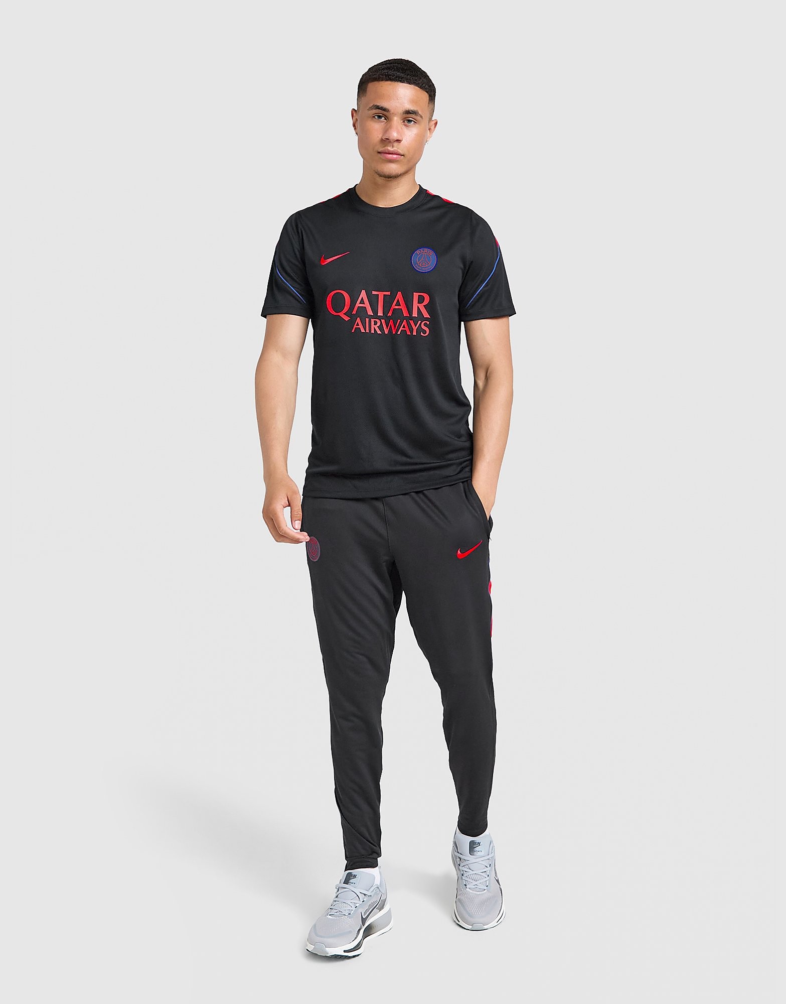 Paris Saint Germain Strike Shirt - Herren, Schwarz - male - Size: M