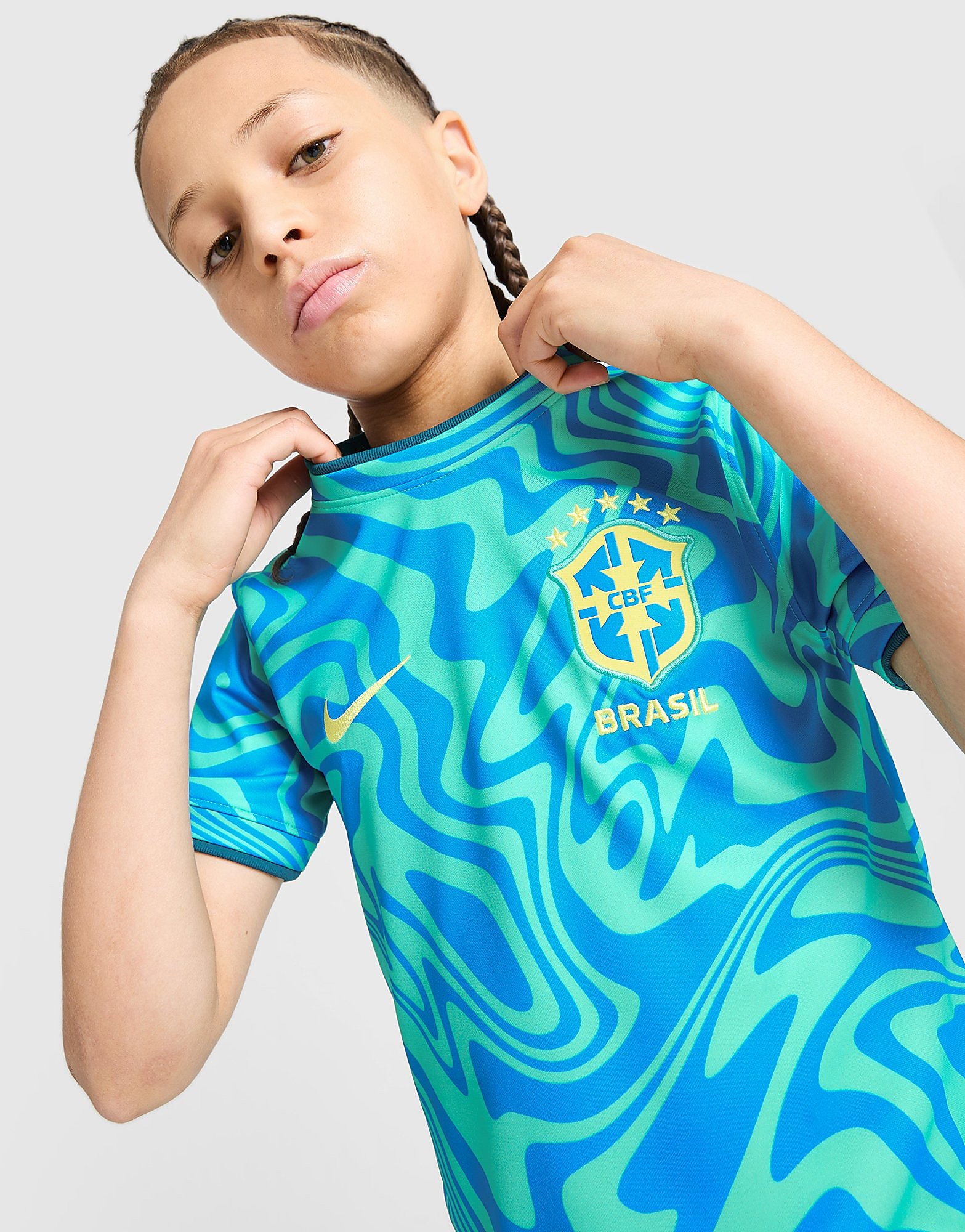 Nike Brazil 2026 Pre Match Shirt Junior - vue 1