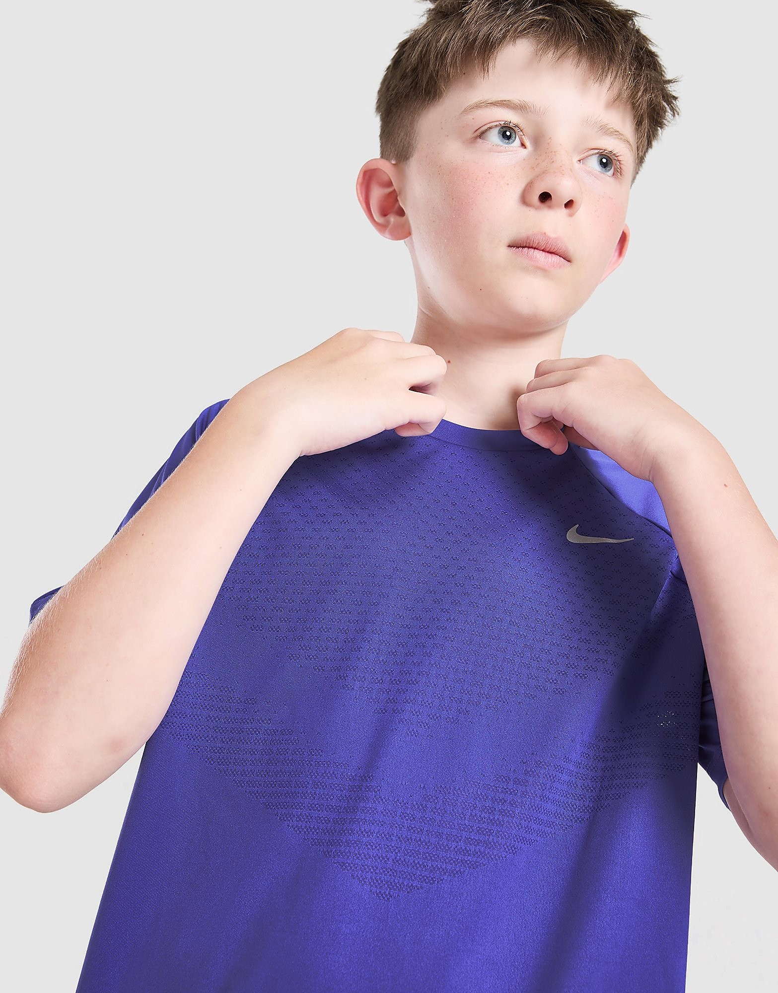Nike Stride T-Shirt Junior - Blu, Blu