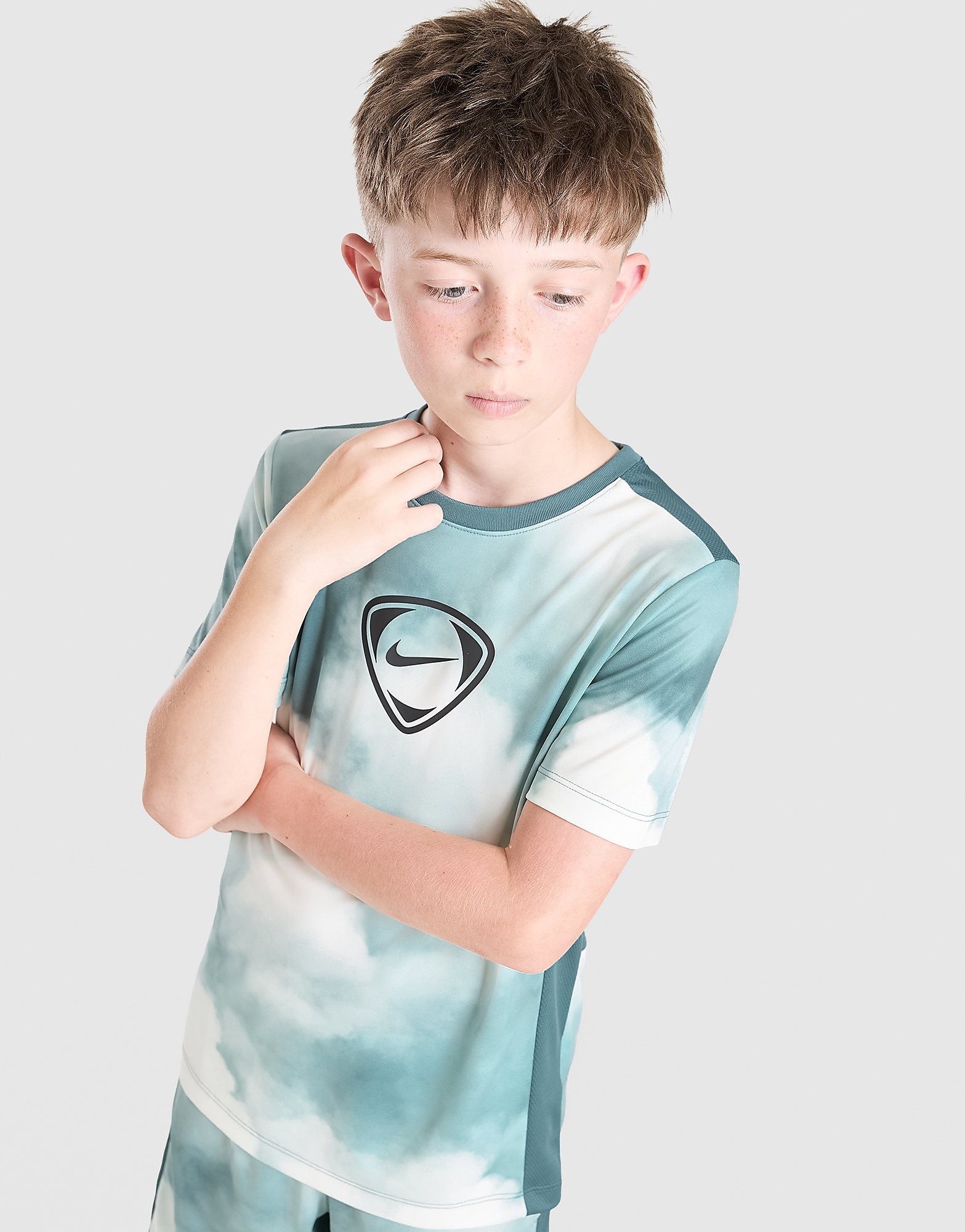 Nike Academy+ All Over Print T Shirt Junior