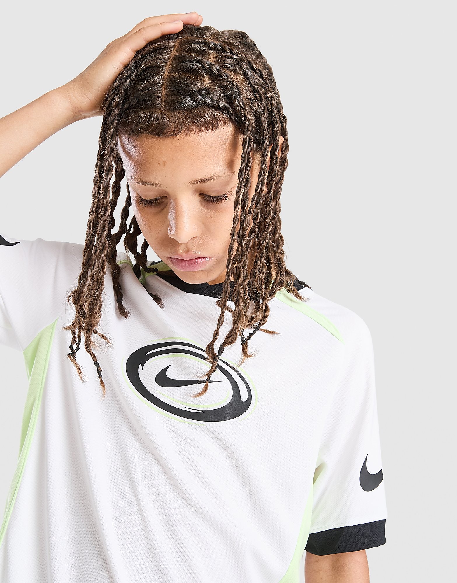 Dri-FIT Football T-Shirt Junior, Weiss - unisex - Size: 8-10Y