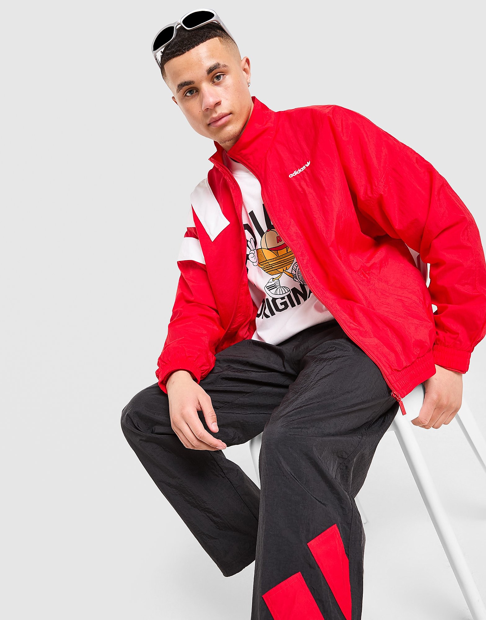 Adidas Equipment herensneaker rood