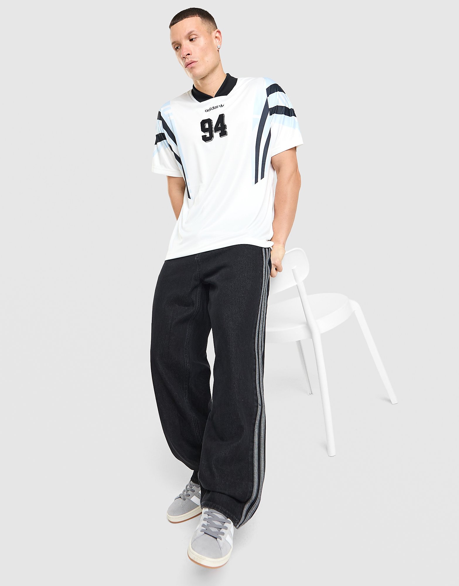 Santiago Aop Infill Trikot - Herren, Weiß - male - Size: M