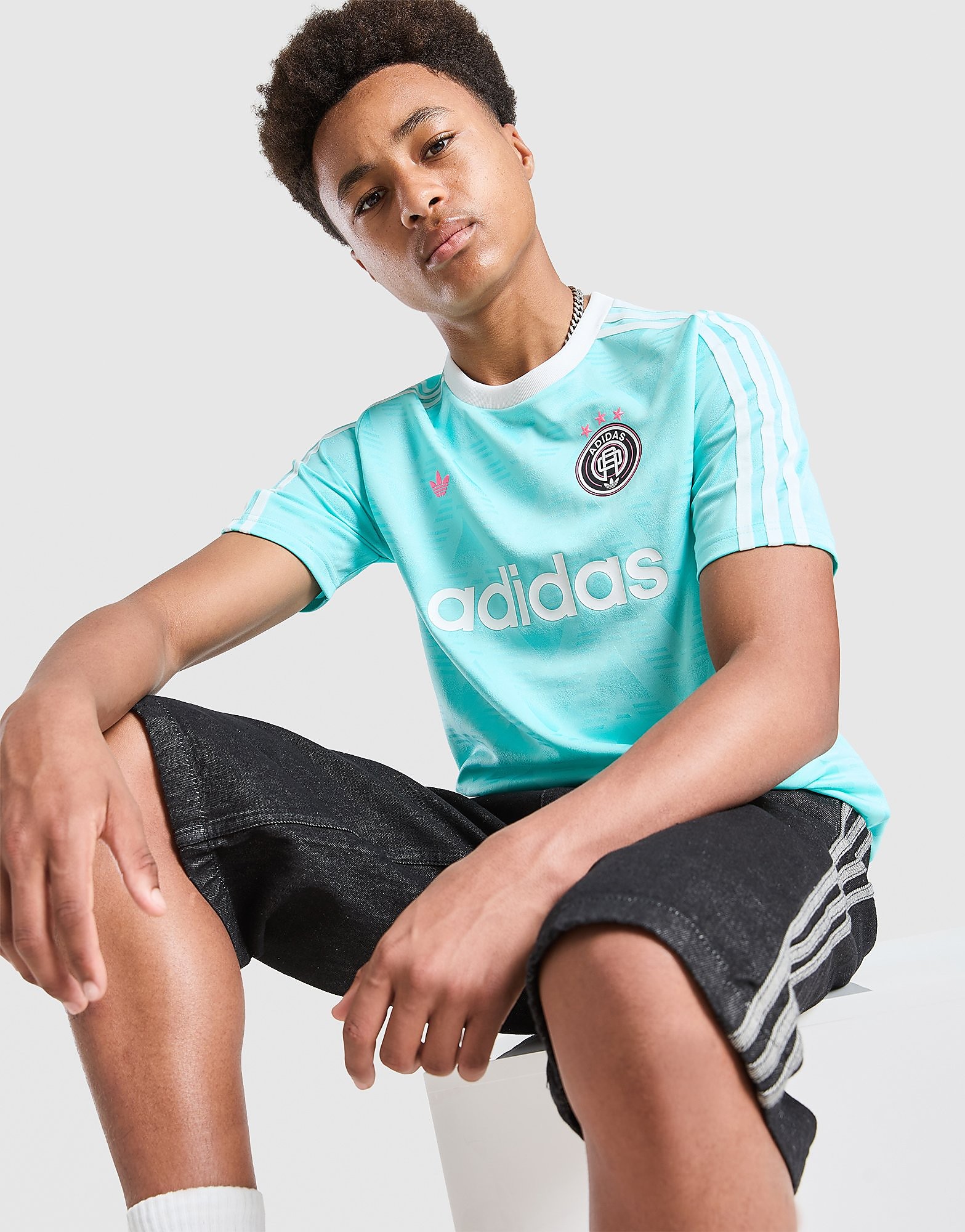 Football T-Shirt Junior - Blu, blu blu Bambino taglia 9-10Y
