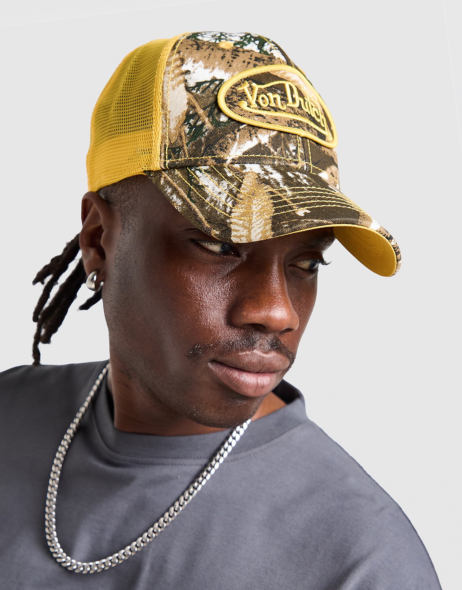 Von Dutch Kvinno Grön Trucker Cap,