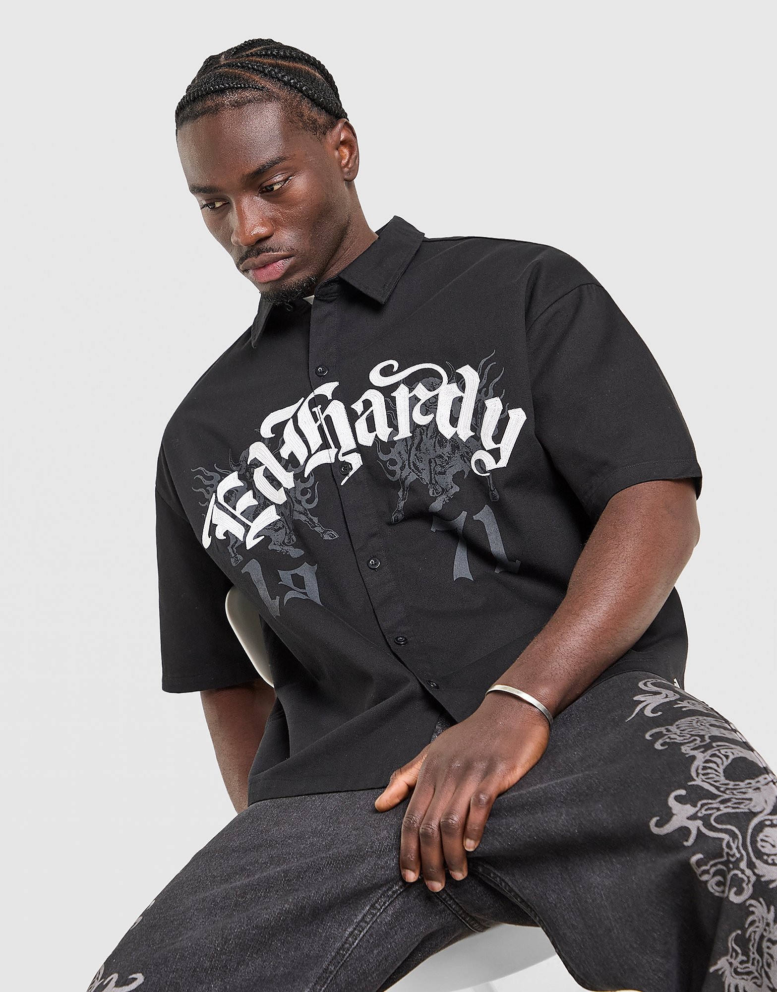 Ed Hardy 1971 Boxy Shirt - vue 1