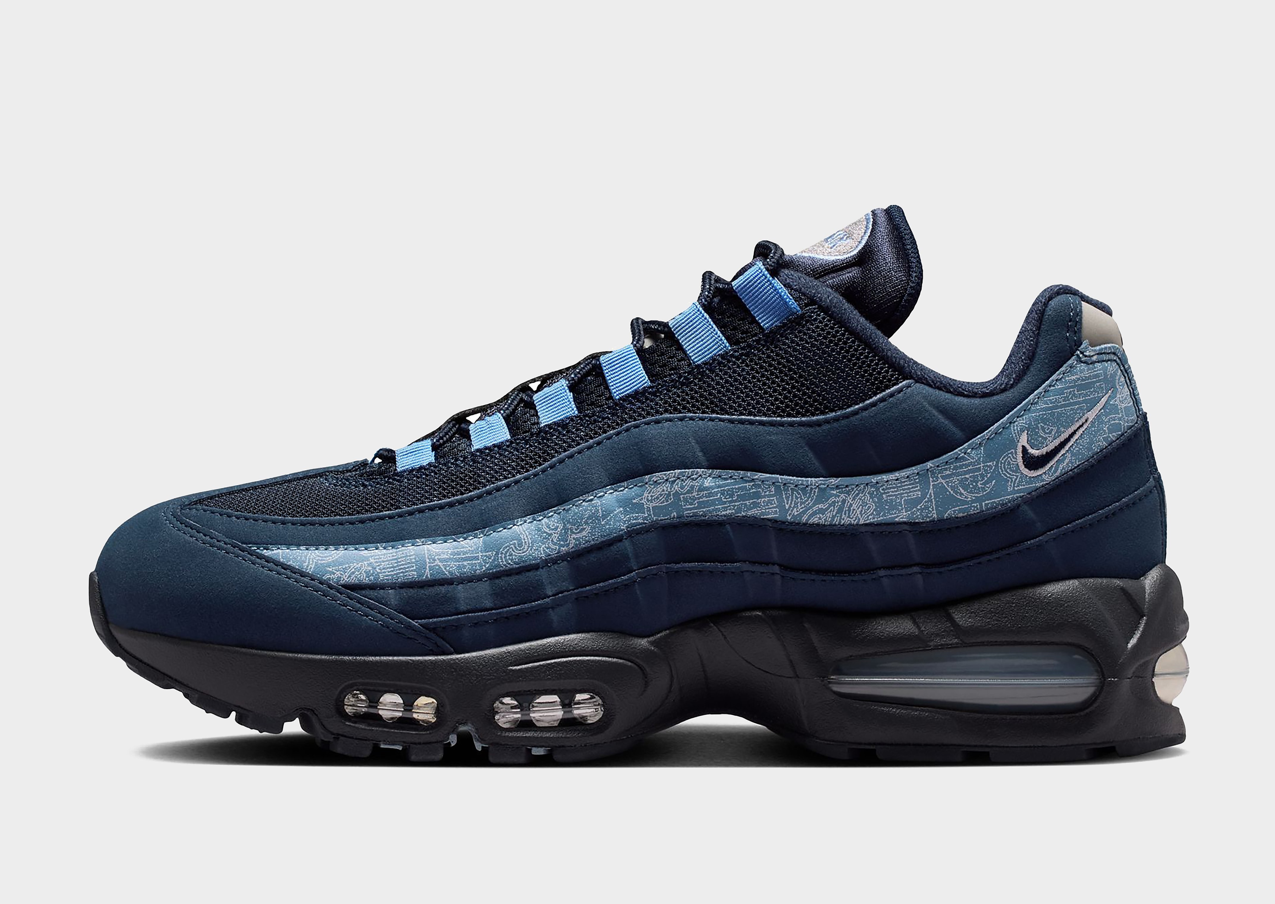 Mens Air Max 95 - Blu, blu blu Uomo taglia 40
