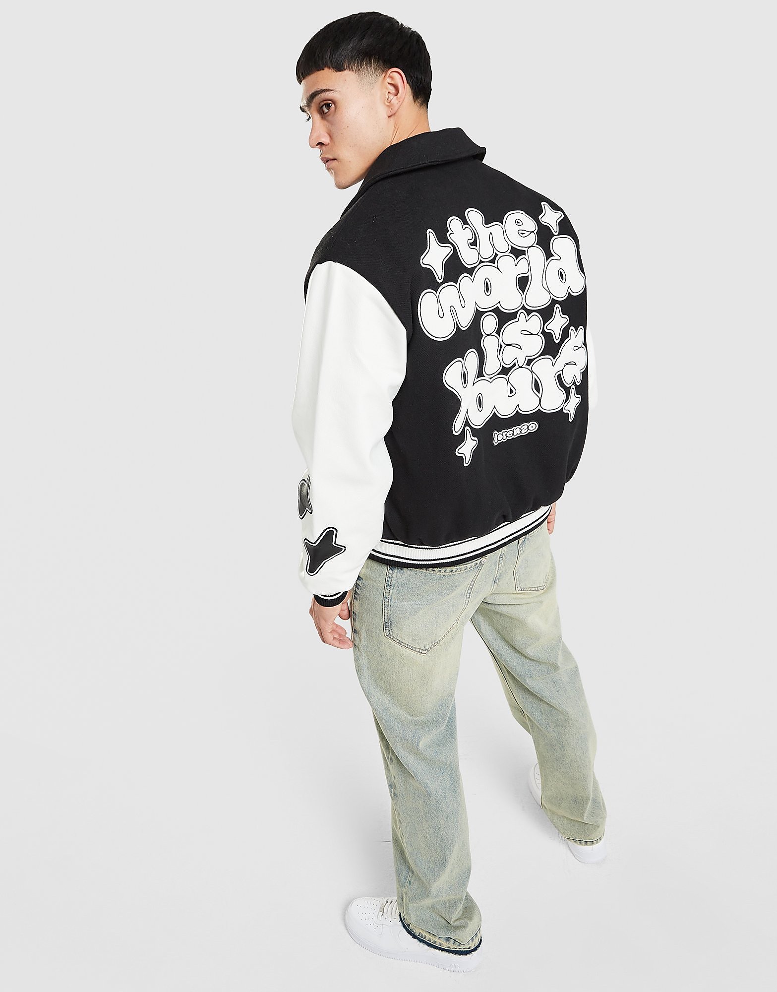 Lorenzo World Varsity Jacket