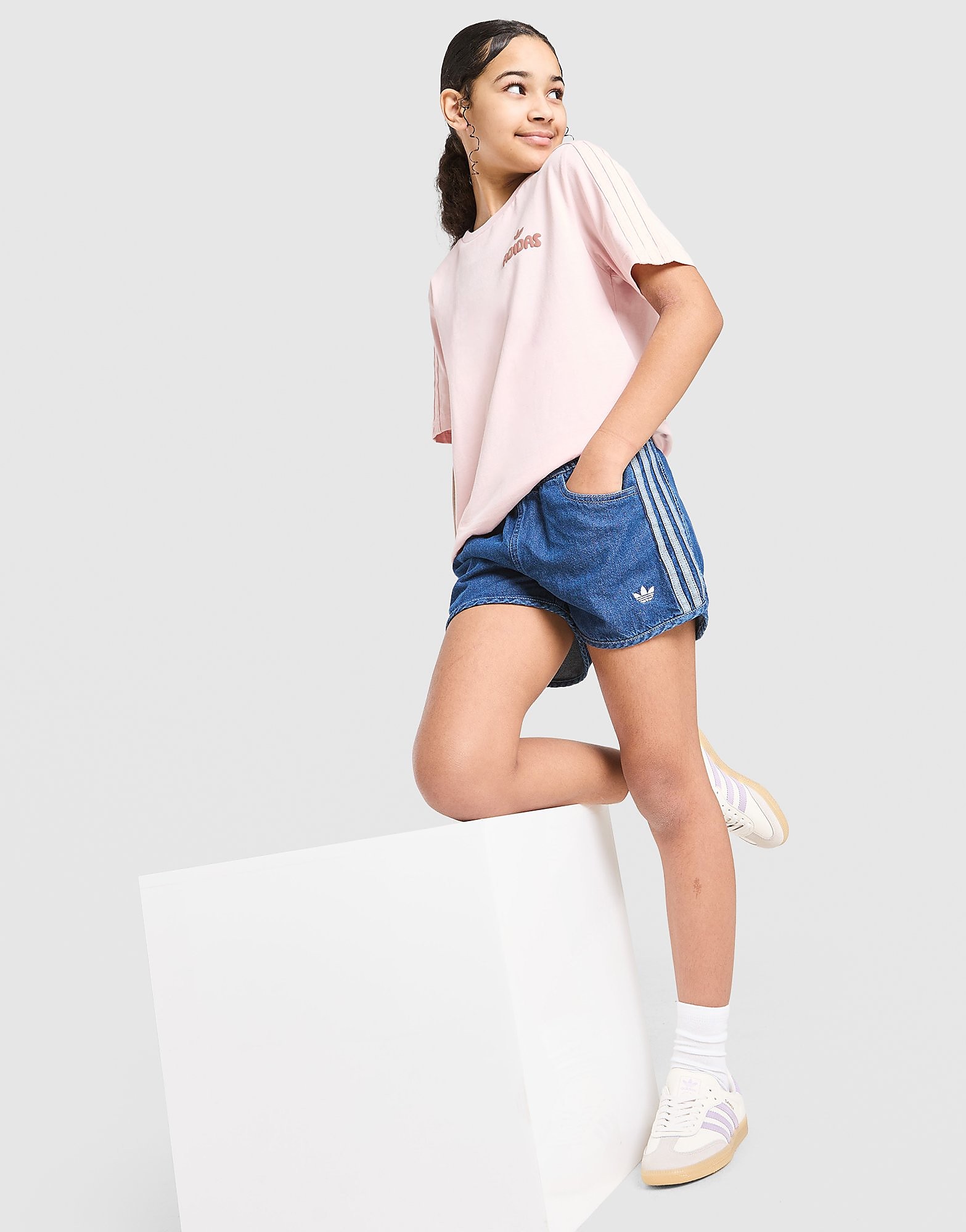 adidas Originals Girls' Shorts Junior - vue 1