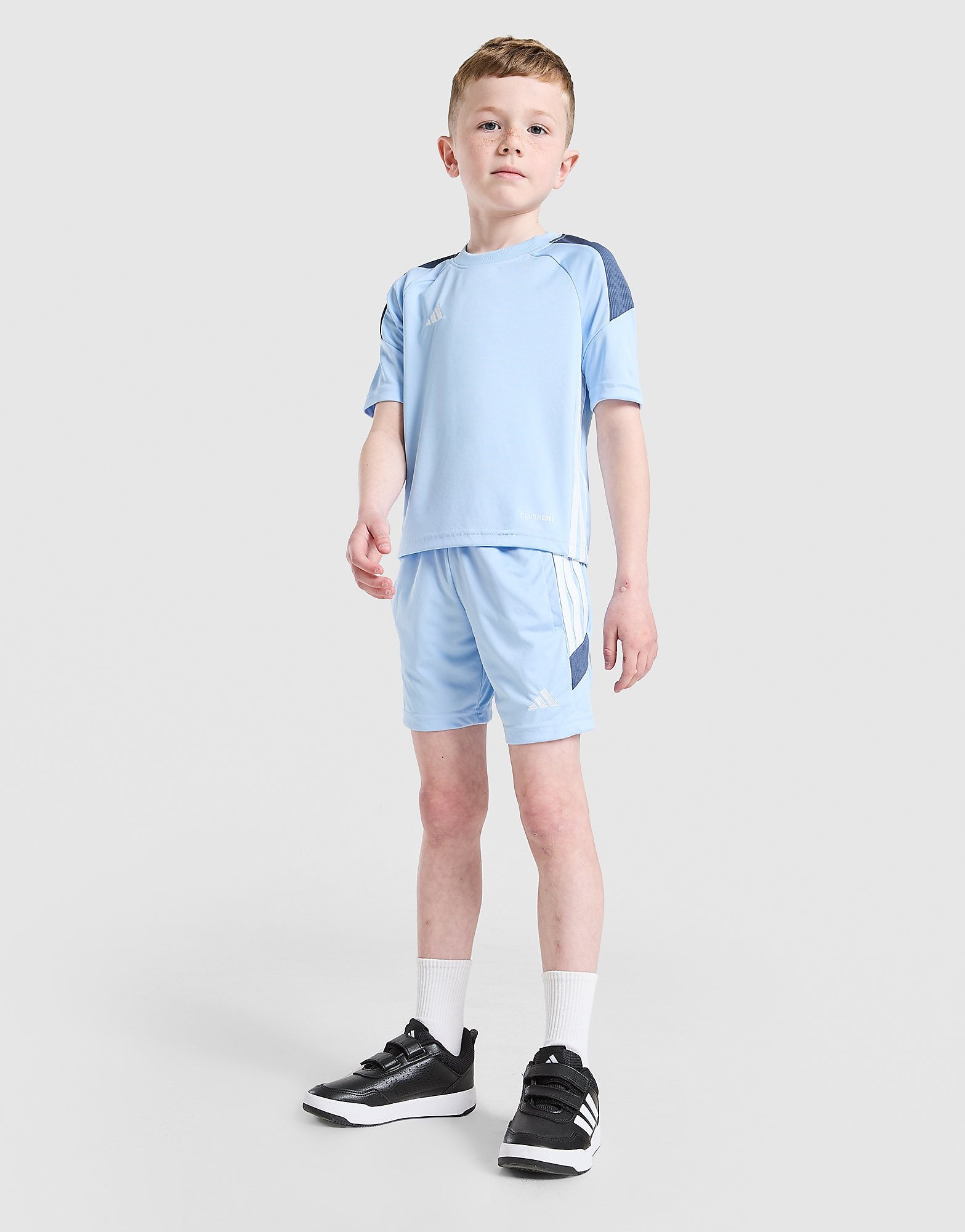 Completo Tiro Maglia/Pantaloncino Bambino - Blu, blu blu Bambino taglia 4-5Y
