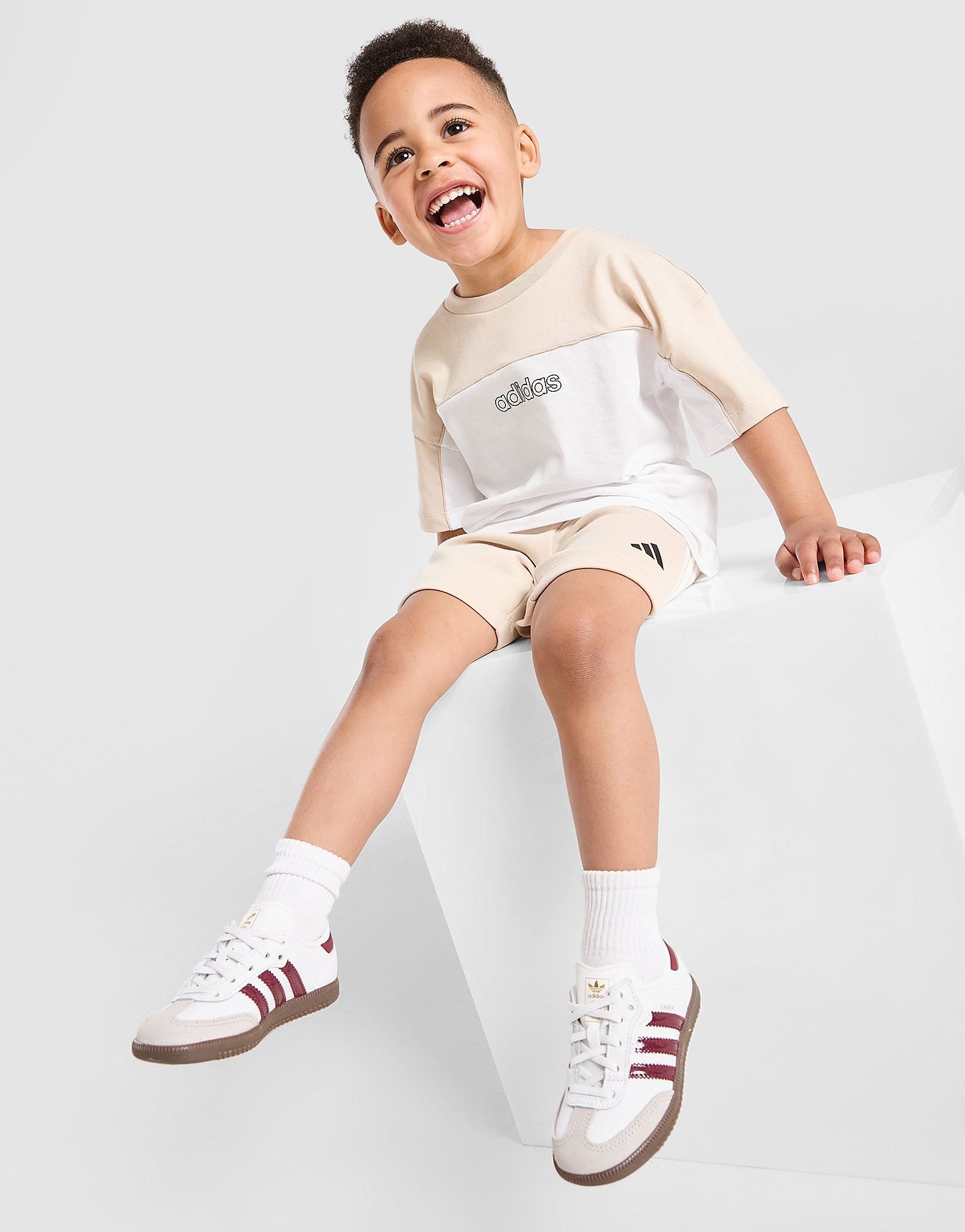 adidas Ensemble t shirt et short Linear Bébé - vue 1