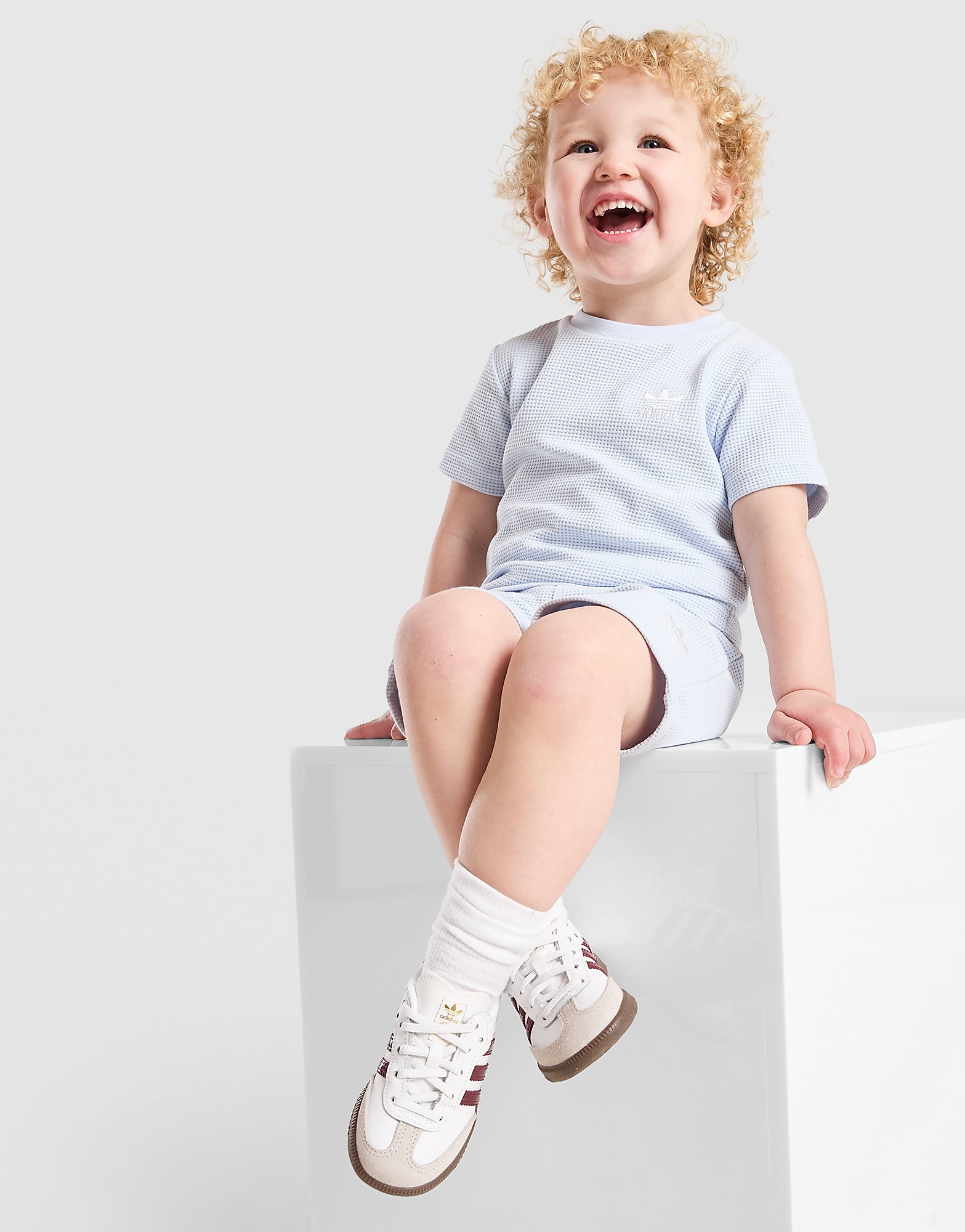 adidas Originals Ensemble T shirtShort Waffle Bébé