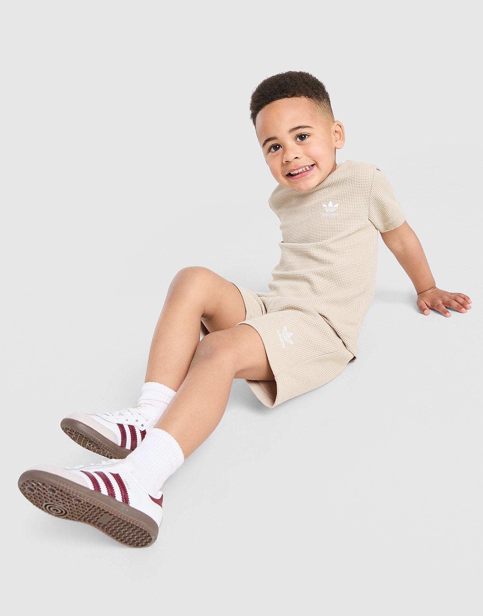 adidas Originals Waffle T ShirtShorts Set Infant - vue 1