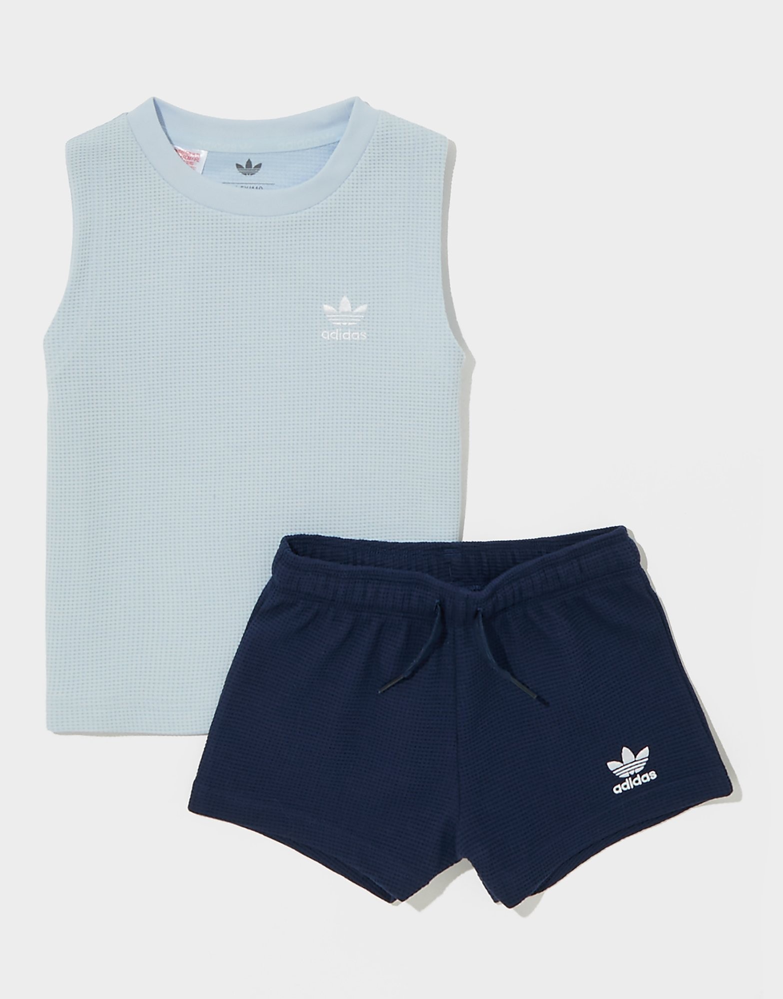 adidas Originals Waffle Tank TopShorts Set Children