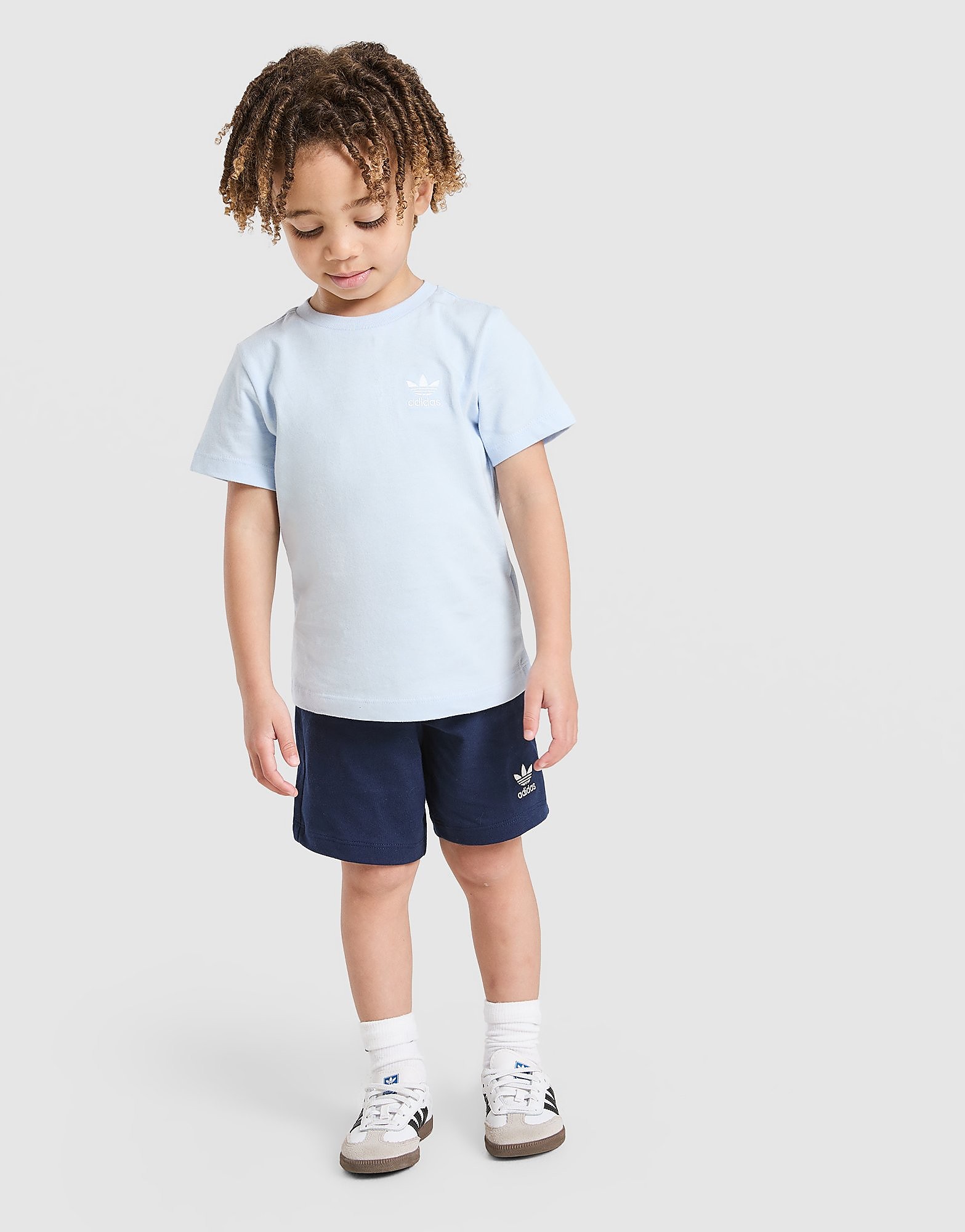 adidas Originals Trefoil Essential T ShirtShorts Set Infant