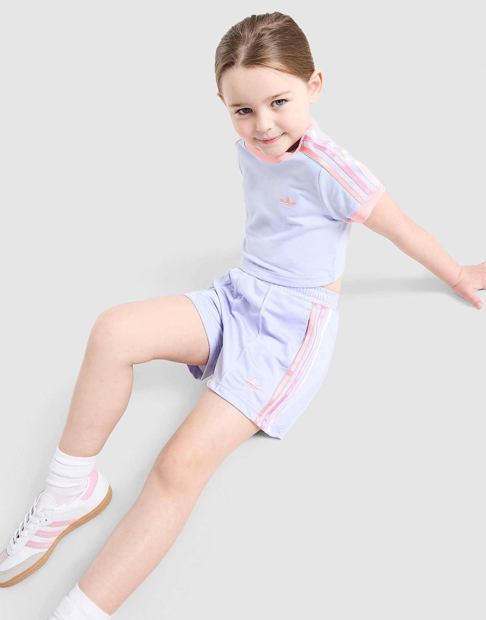 Girls' Firebird T-Shirt/Shorts Set Children, Lila - unisex - Size: 6-7Y