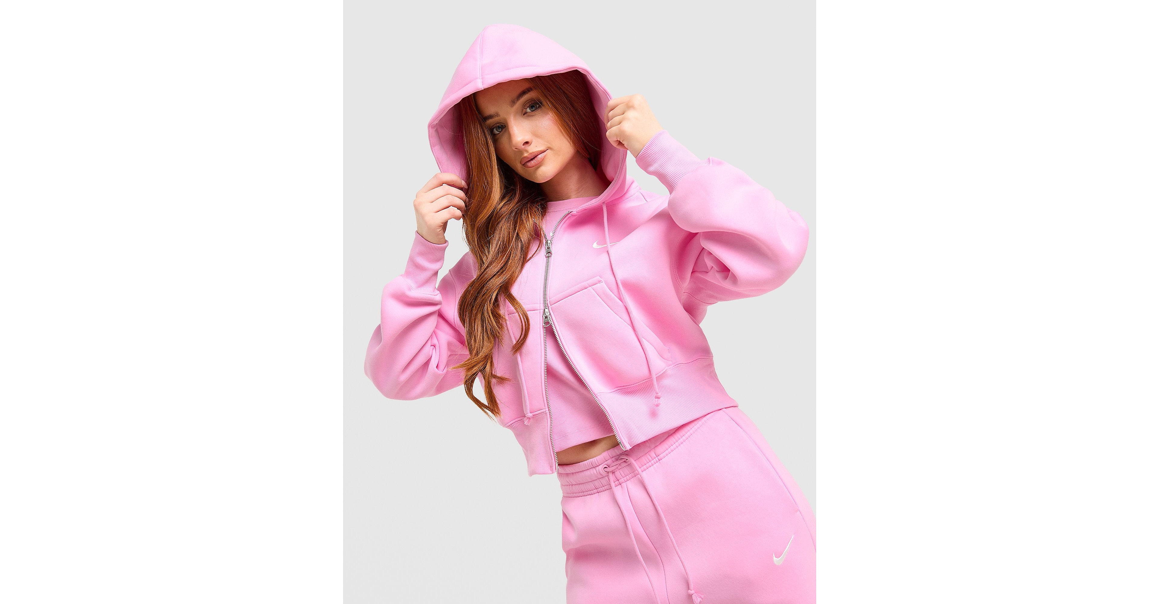 Phoenix Crop Full Zip Hoodie