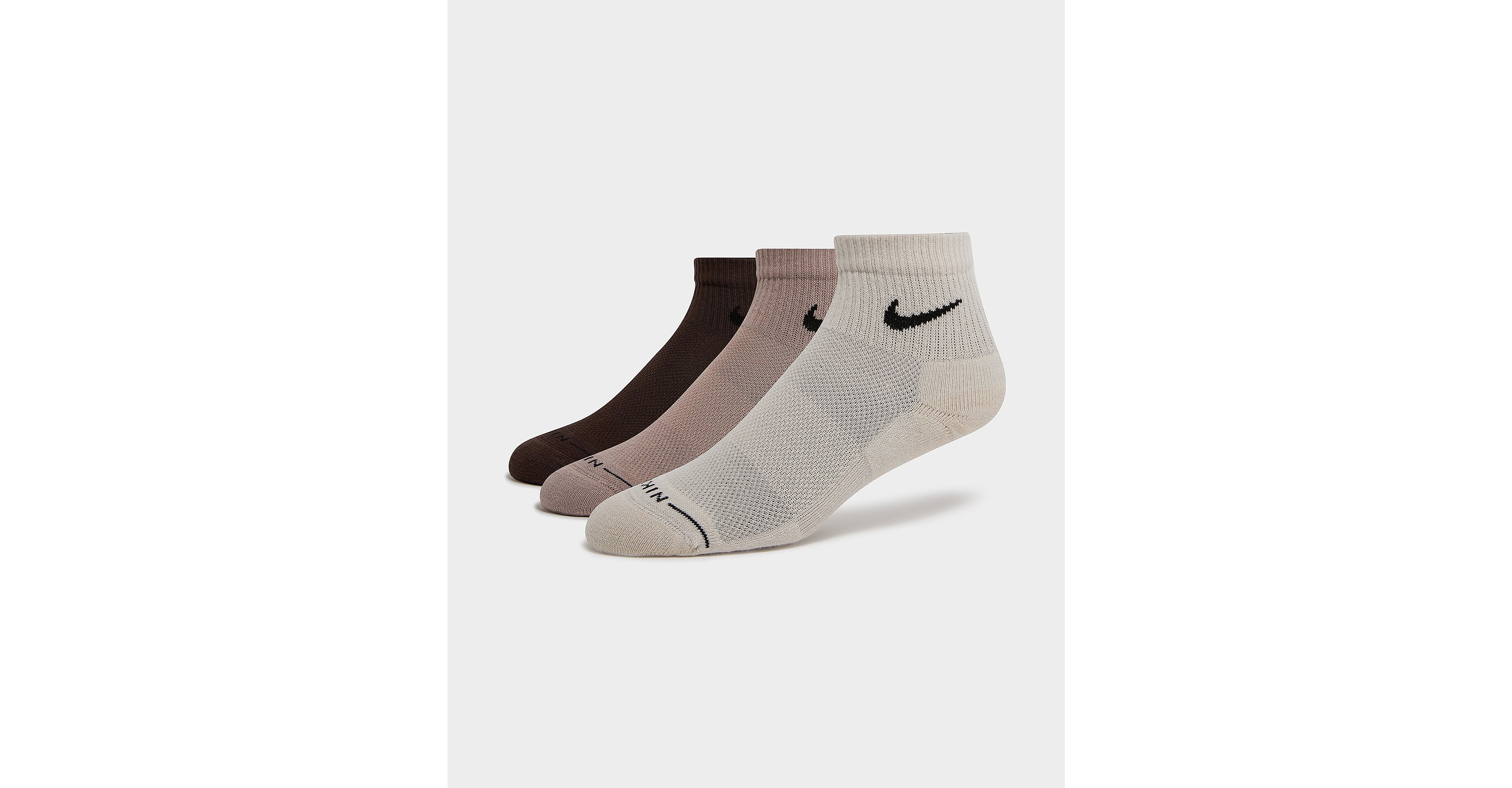 3-Pack Elevated 1/4 Socks