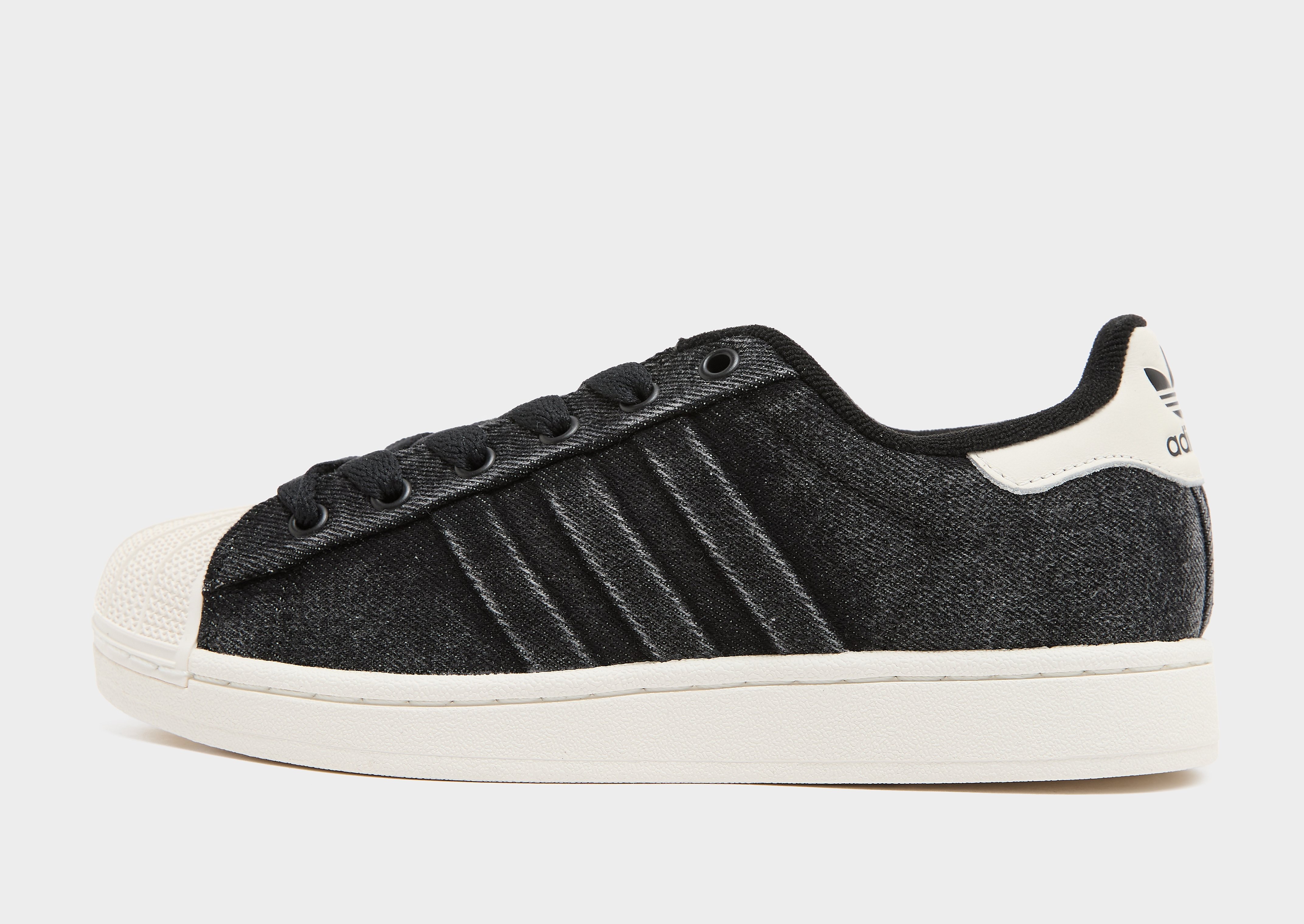 Womens Superstar II Denim Donna - Nero, nero nero Donna taglia 36