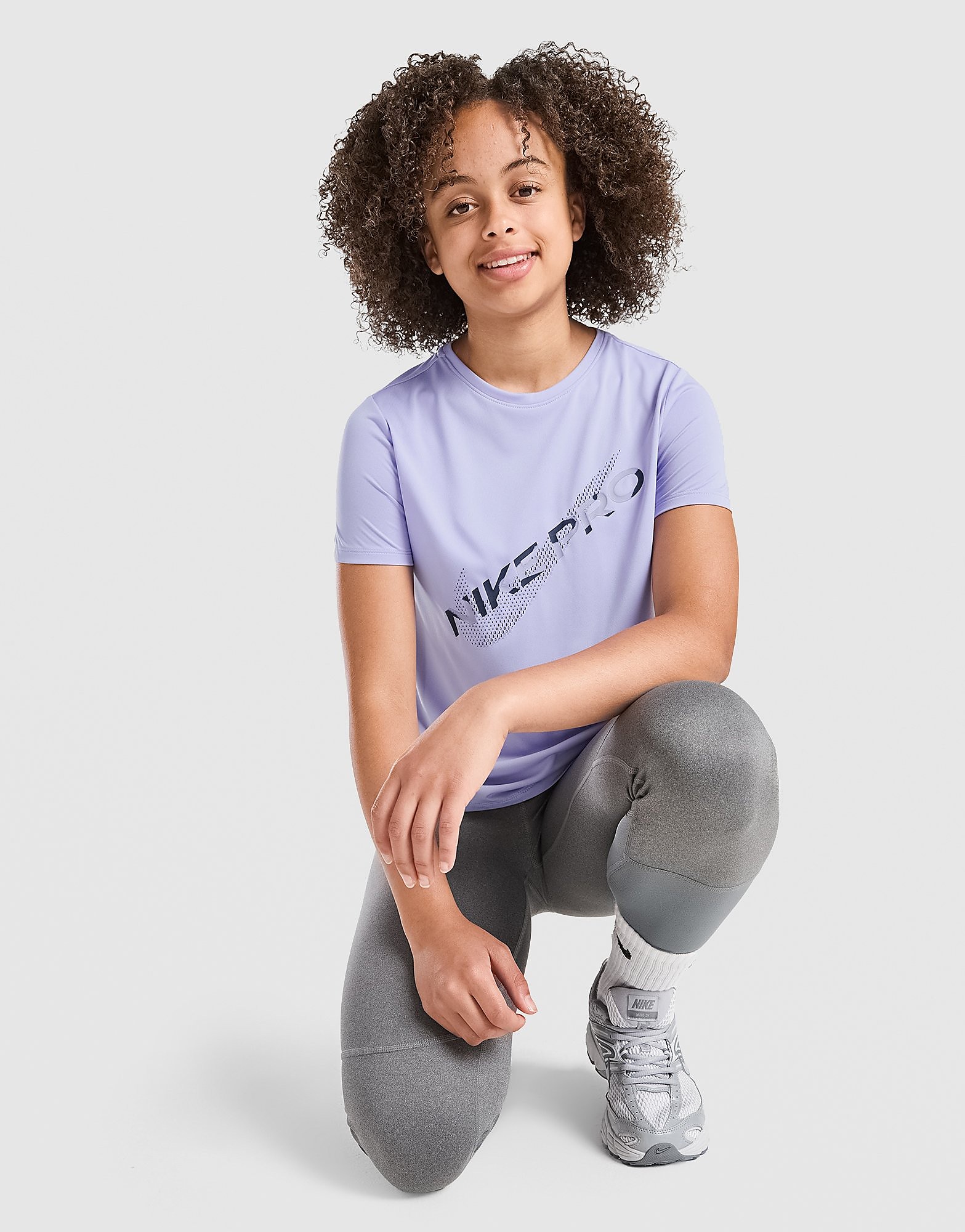 Maglia Pro Fitness Ragazza Junior - Viola, viola viola Bambino taglia 12-13Y