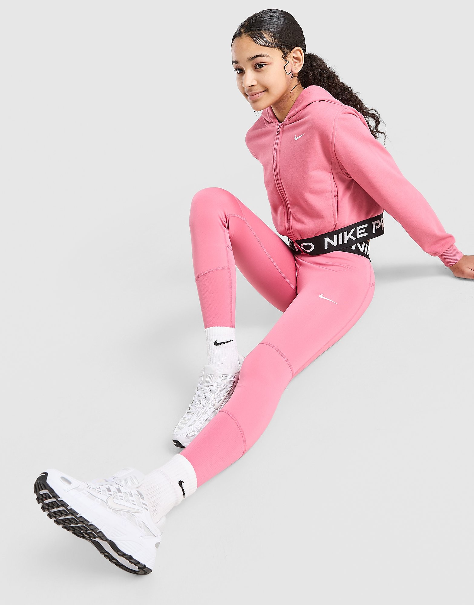 Nike Girls' Pro Leggings Junior - vue 1
