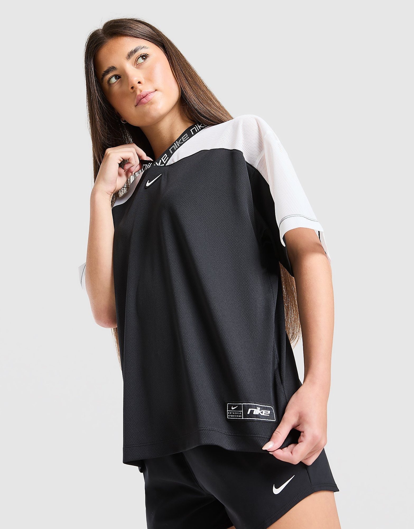 Nike Girls' Dri FIT Jersey Top Junior - vue 1