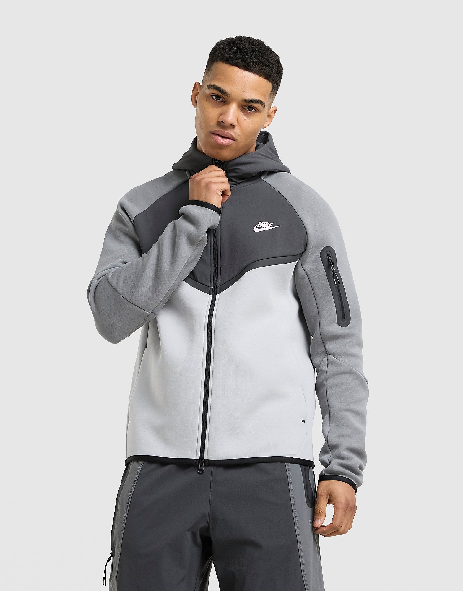 Nike Sweat à capuche zippé Tech Mix - vue 1
