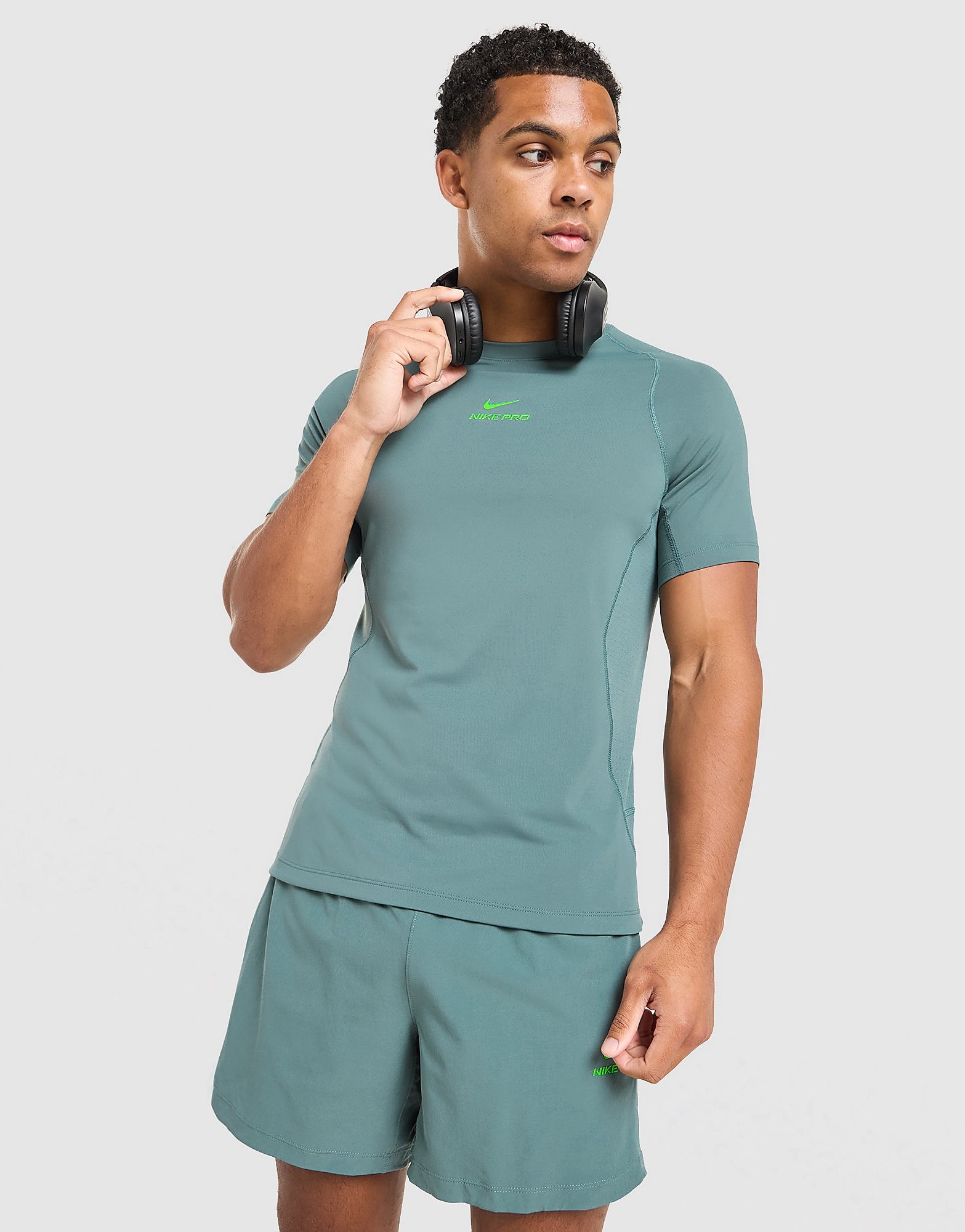 Nike Pro T-Shirt - Herren, Grau