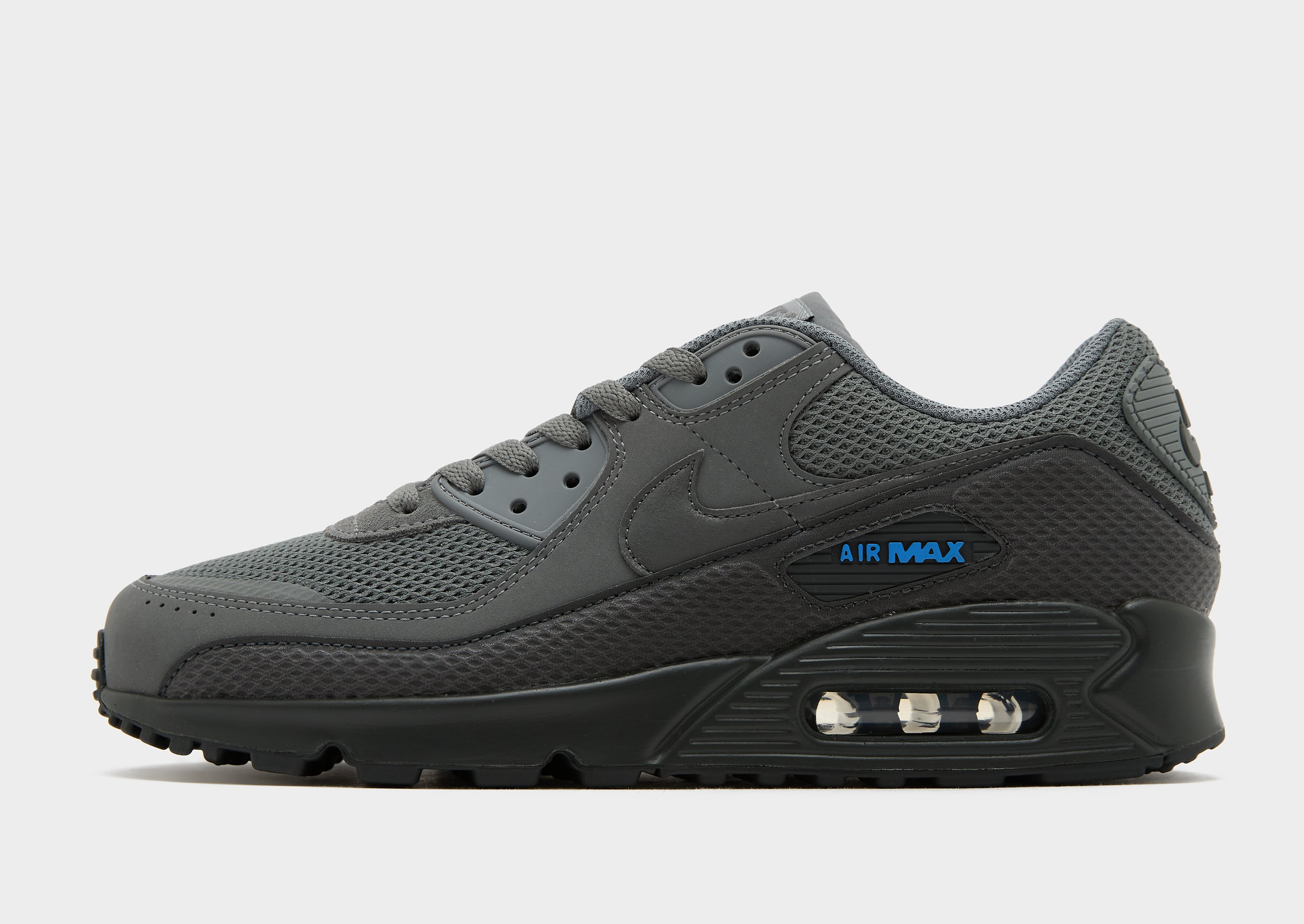 Mens Air Max 90 Premium - Grigio, grigio grigio Uomo taglia 44.5