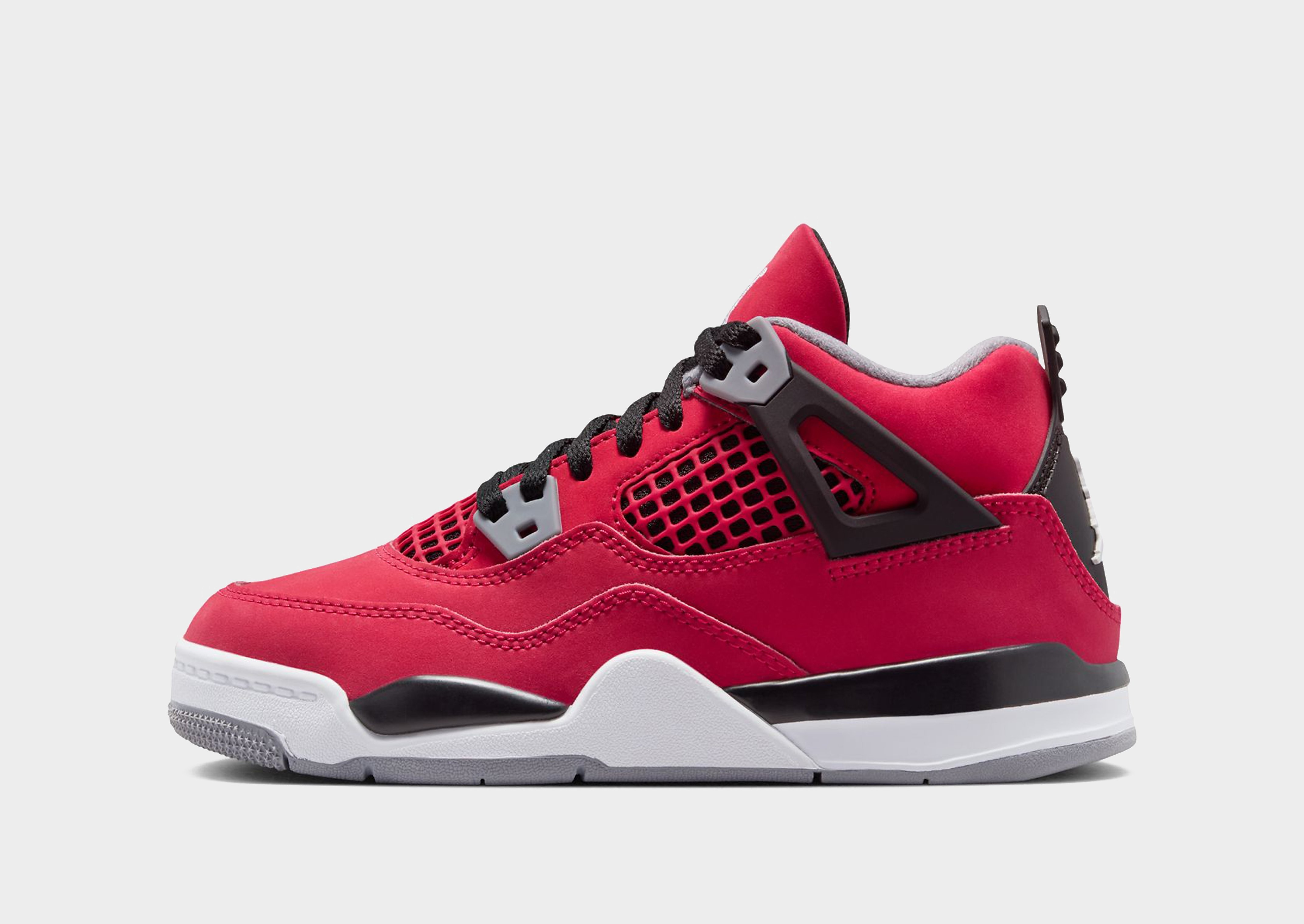 Air 4 Retro 'Toro Bravo' Children - Rosso, rosso rosso Bambino taglia 33