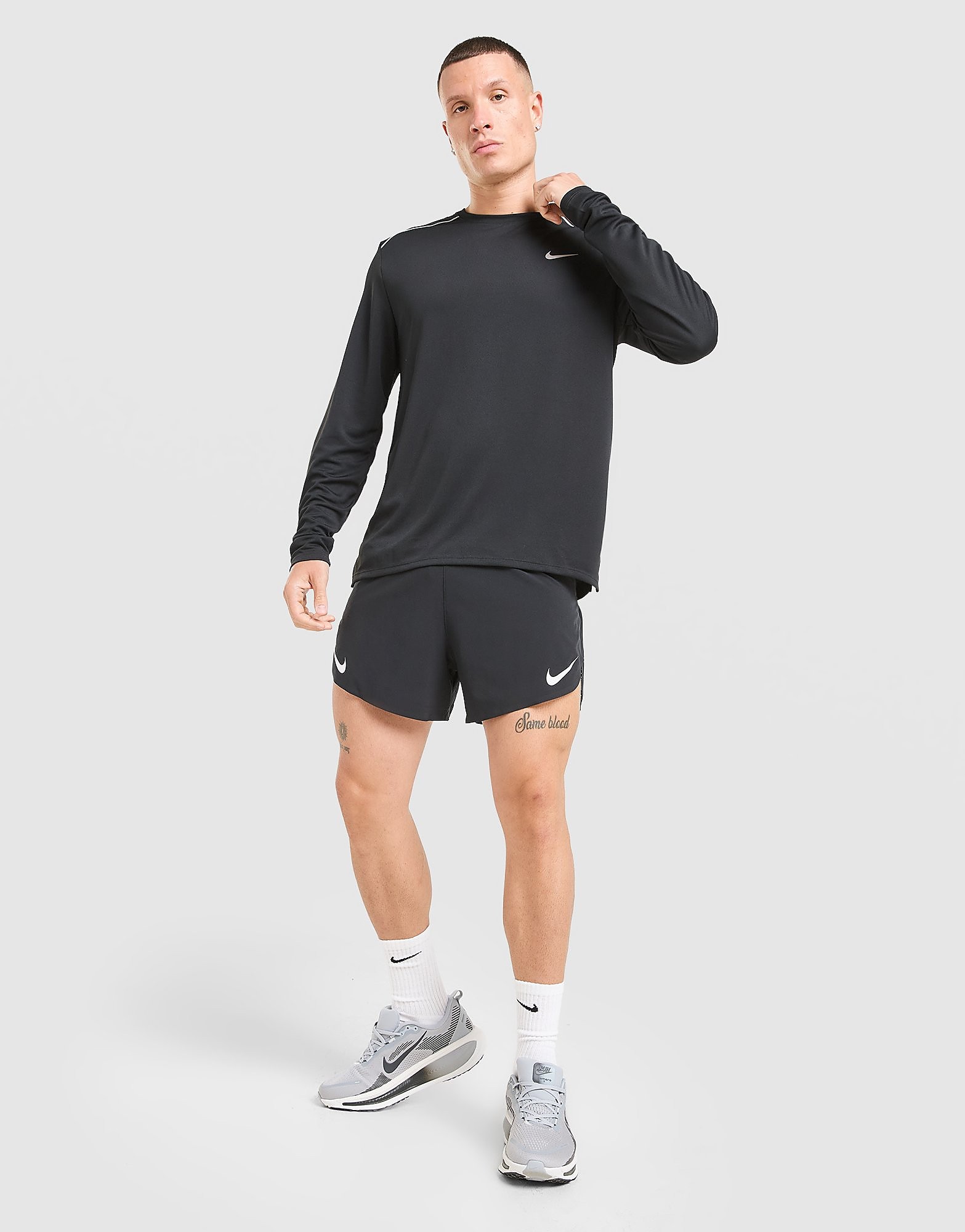 Nike Miler Long Sleeve T Shirt - vue 1