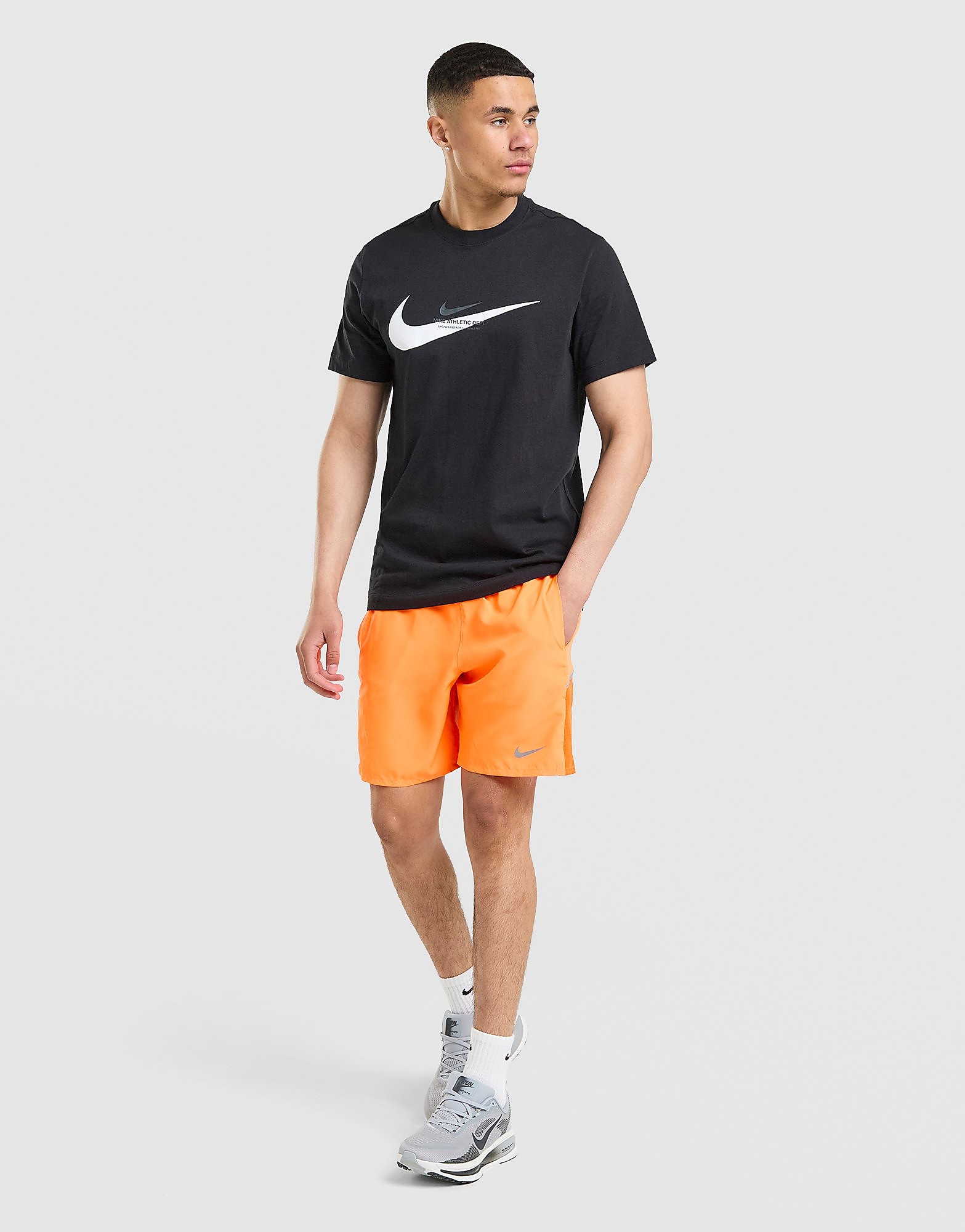 Nike Miler Shorts - Herren, Orange